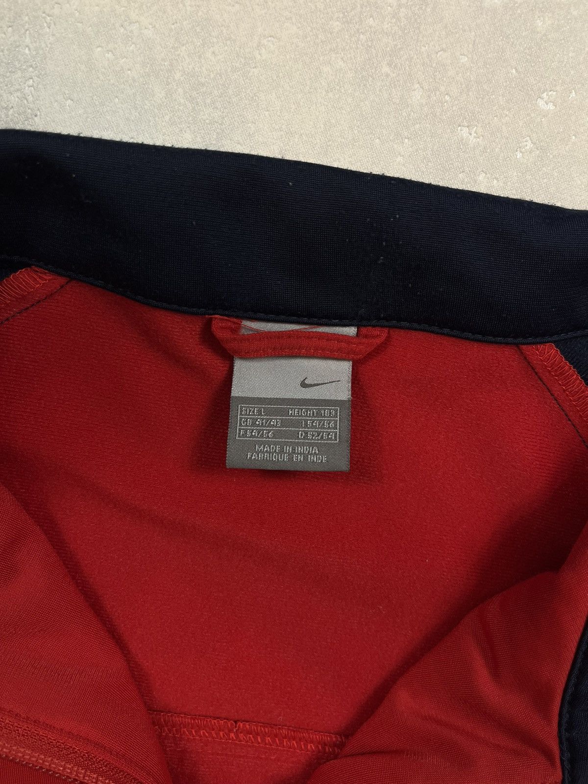 Nike × Vintage 90's NIKE RETRO Y2K SWOOSH LOGO TRACK JACKET Size US L / EU 52-54 / 3 - 3 Thumbnail
