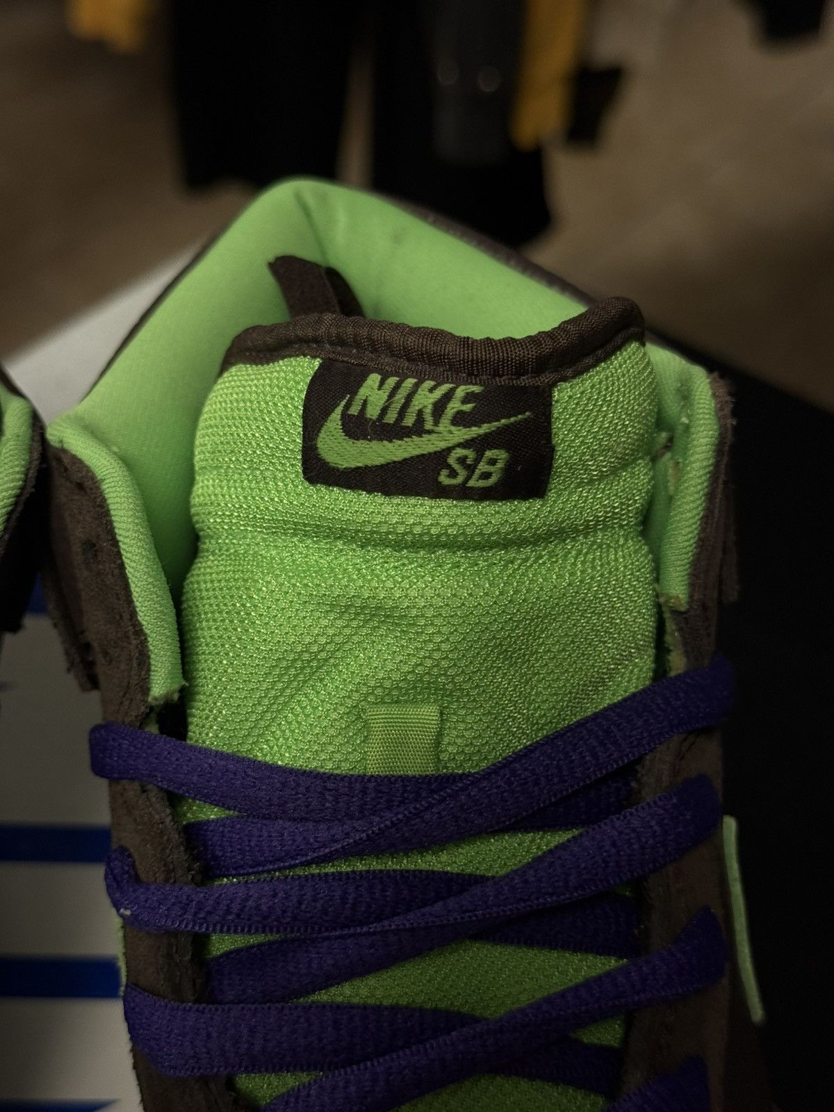 Nike Nike Dunk Pro SB Mid Donatello Size 11 314383 231 Size US 11 / EU 44 - 7 Thumbnail