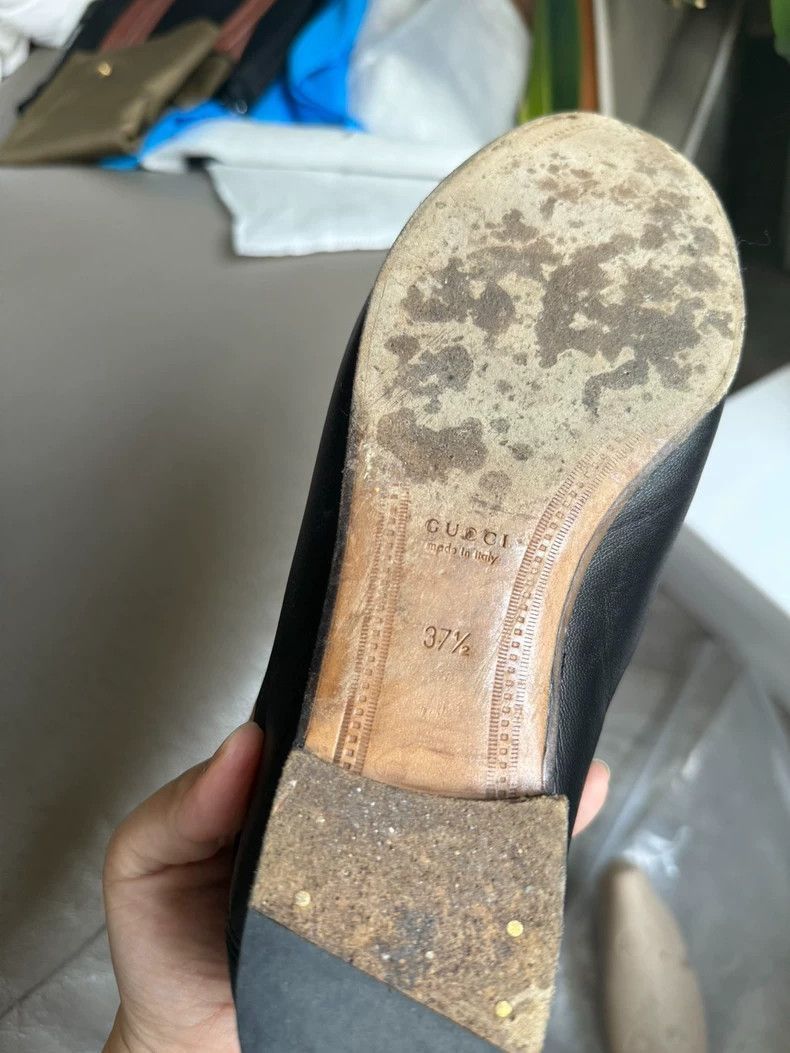 Gucci Gucci SlipOn Loafers in Black Size 37.5-2505 Size US 7.5 / EU 40-41 - 7 Thumbnail