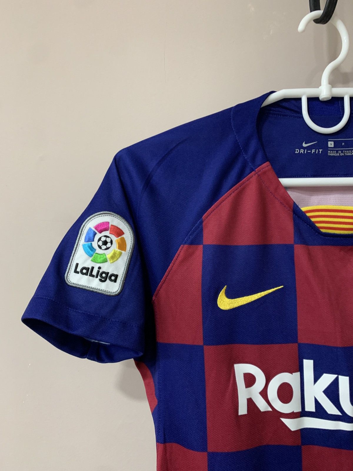 Nike Womens Barcelona Home Football Shirt Nike Soccer Jersey Sz S Size S / US 4 / IT 40 - 3 Thumbnail