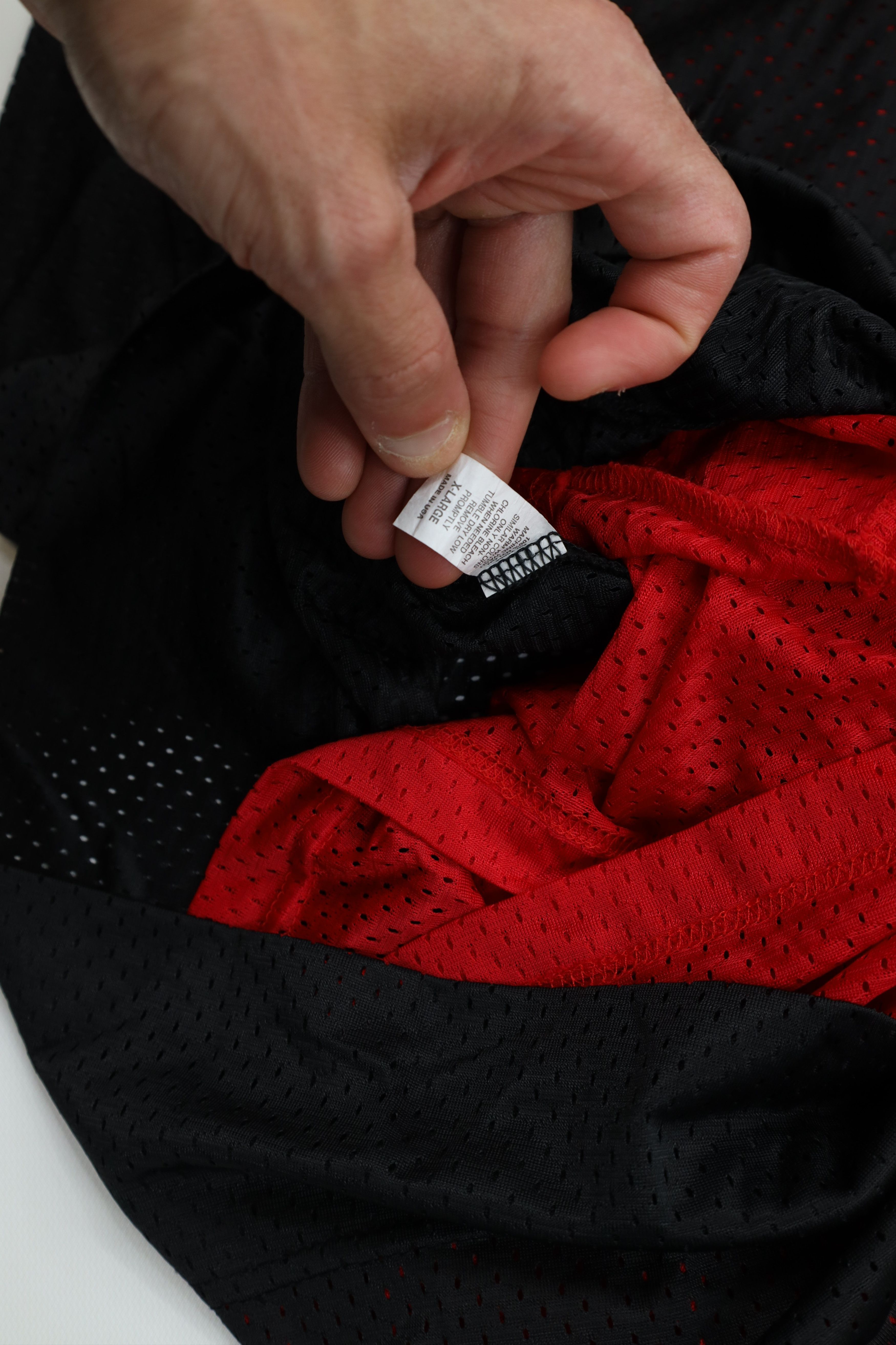 Vintage Vintage 90s Streetwear Reversible Layered Mesh Above Shorts Size US 36 / EU 52 - 8 Thumbnail
