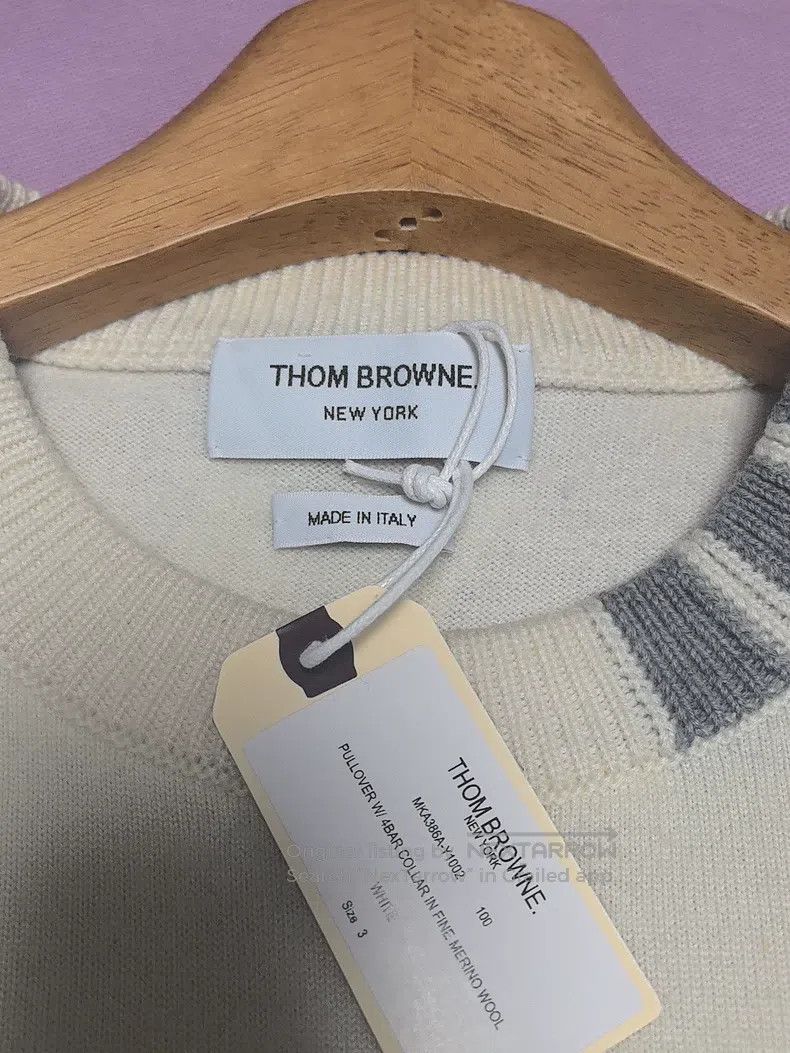 Thom Browne Thom Browne Wool Sweater Size US L / EU 52-54 / 3 - 2 Thumbnail