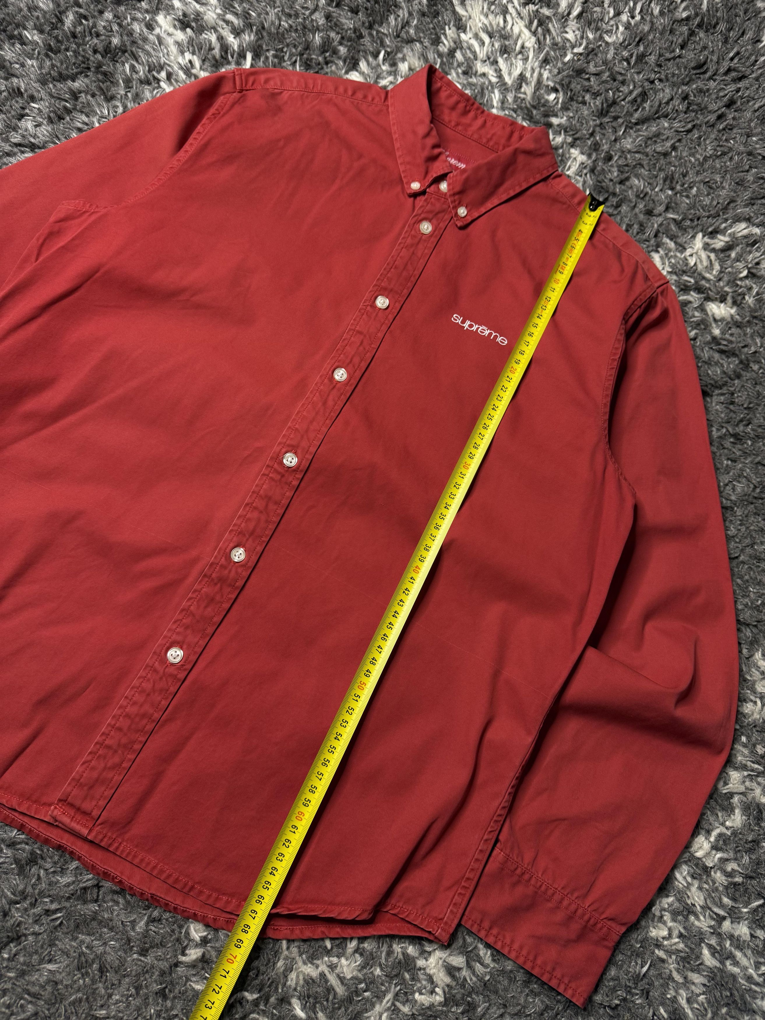 Supreme Supreme Washed Twill Shirt (SS19) Size US M / EU 48-50 / 2 - 10 Thumbnail