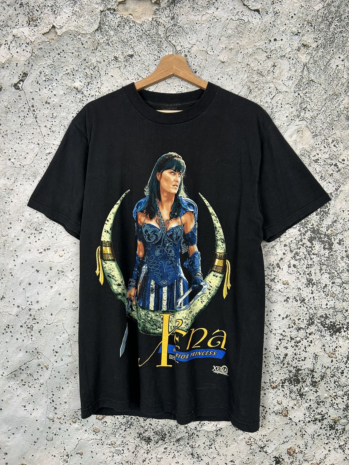 Vintage Vintage 1996 Xena Warrior Princes Movie Series Graphic Tee Size US L / EU 52-54 / 3 - 1 Thumbnail