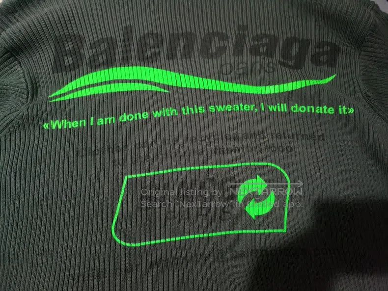 Balenciaga Balenciaga Eco Coke Sweater Size US S / EU 44-46 / 1 - 3 Thumbnail