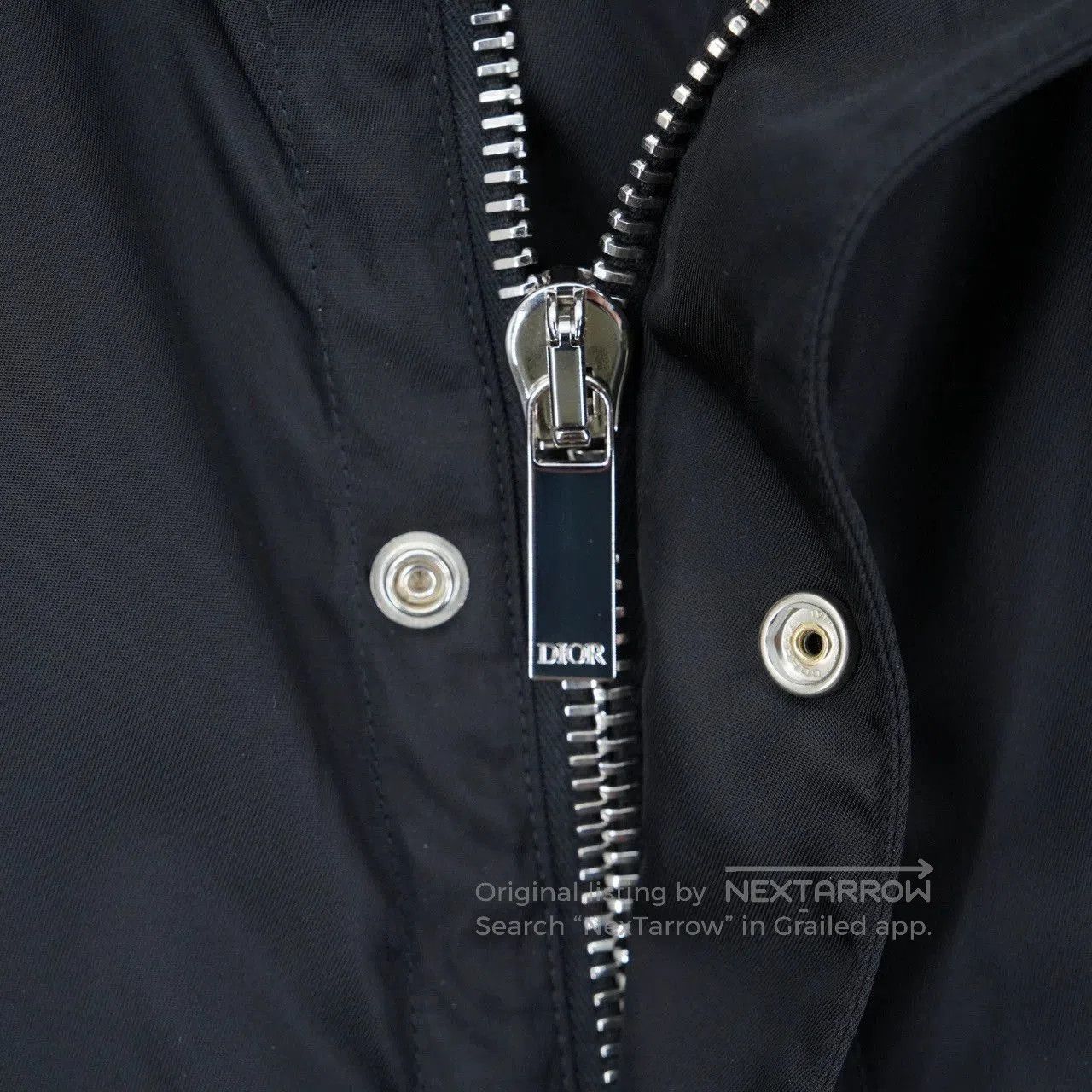 Dior Dior Embroidered Logo Nylon Parka. Size US XL / EU 56 / 4 - 3 Thumbnail