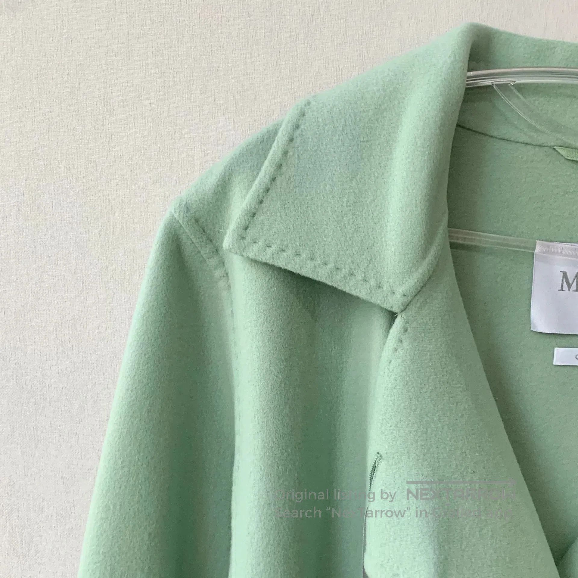 Other MaxMara Green Women's Coat Size 40. Size US XL / EU 56 / 4 - 2 Thumbnail