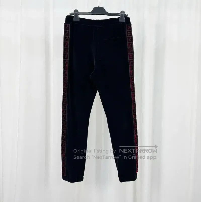 Fendi Fendi Black Cotton Blend Casual Pants . Size US 28 / EU 44 - 2 Thumbnail