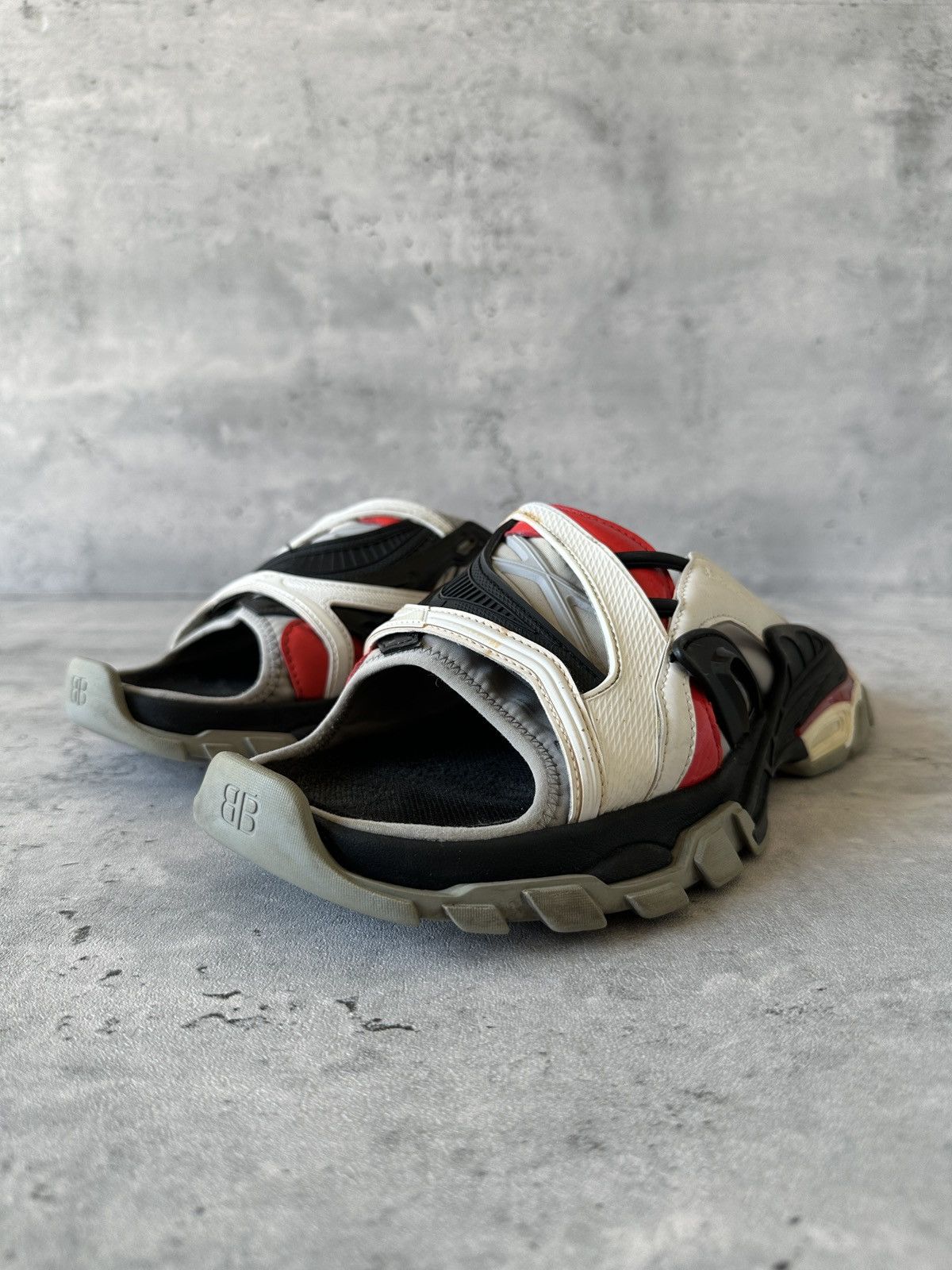Balenciaga TRACK SLIDE SANDALS Size US 10 / EU 43 - 20 Thumbnail