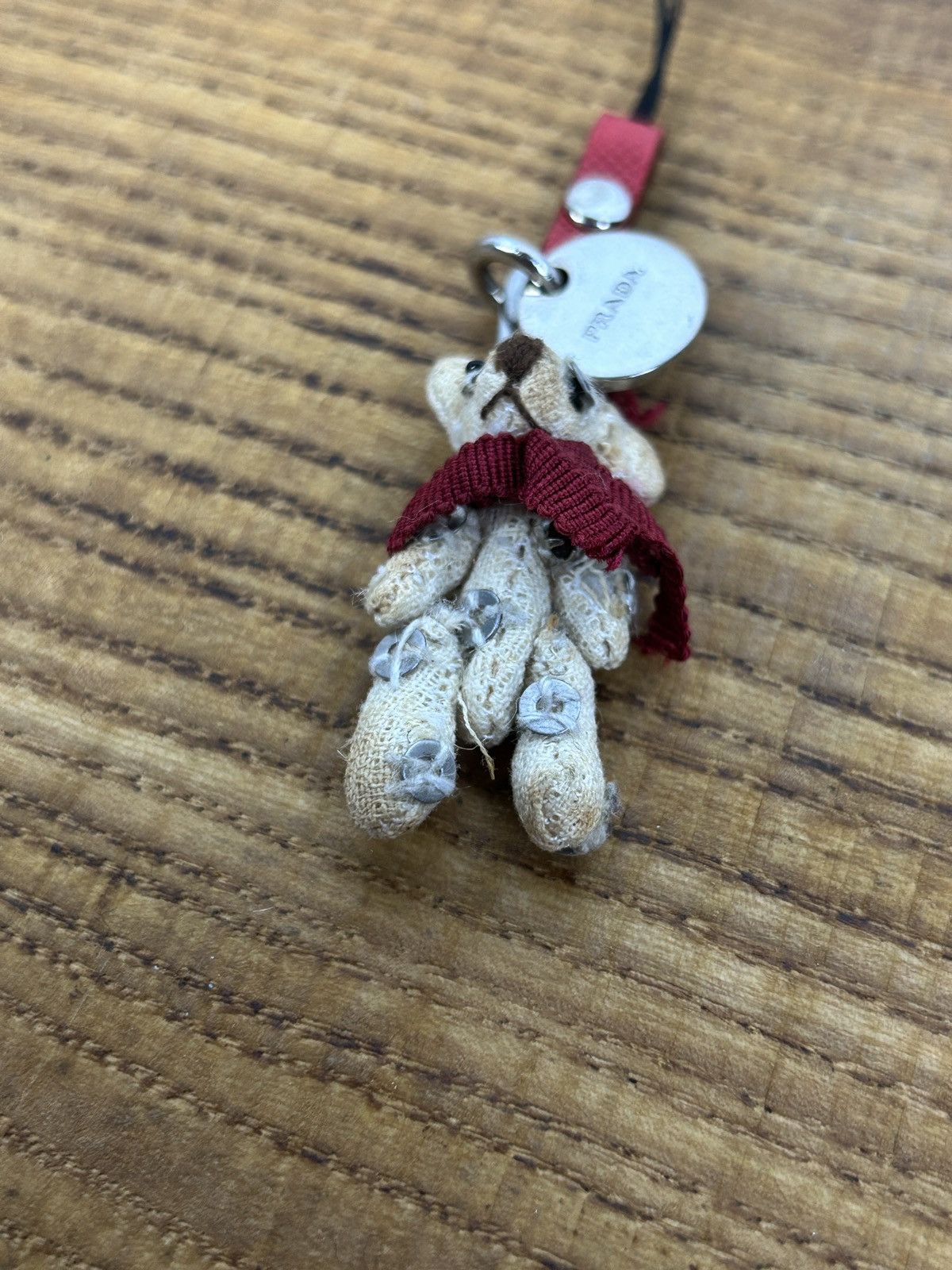 Prada Prada Bear Small Keychain Charm Key Holder Toy Size ONE SIZE - 3 Thumbnail