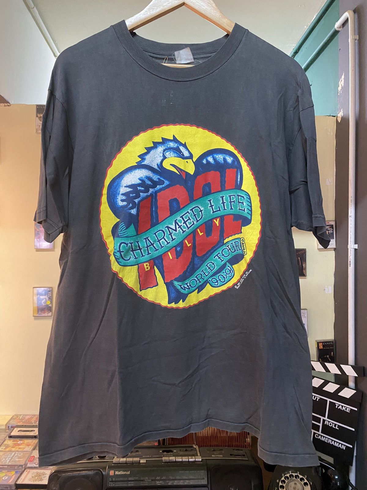 Vintage 90' Billy Idol Tour Shirt