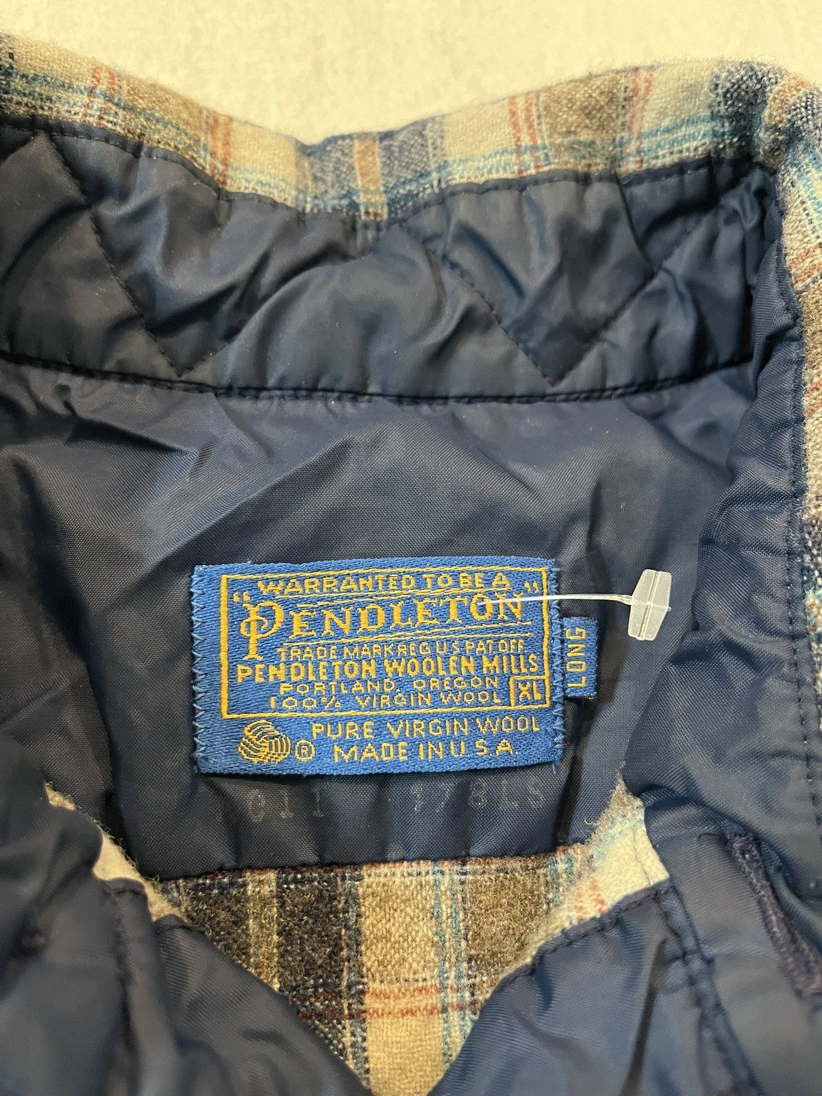 Pendleton Vintage 90s Pendleton Long sleeve button up flannel Size US L / EU 52-54 / 3 - 4 Thumbnail