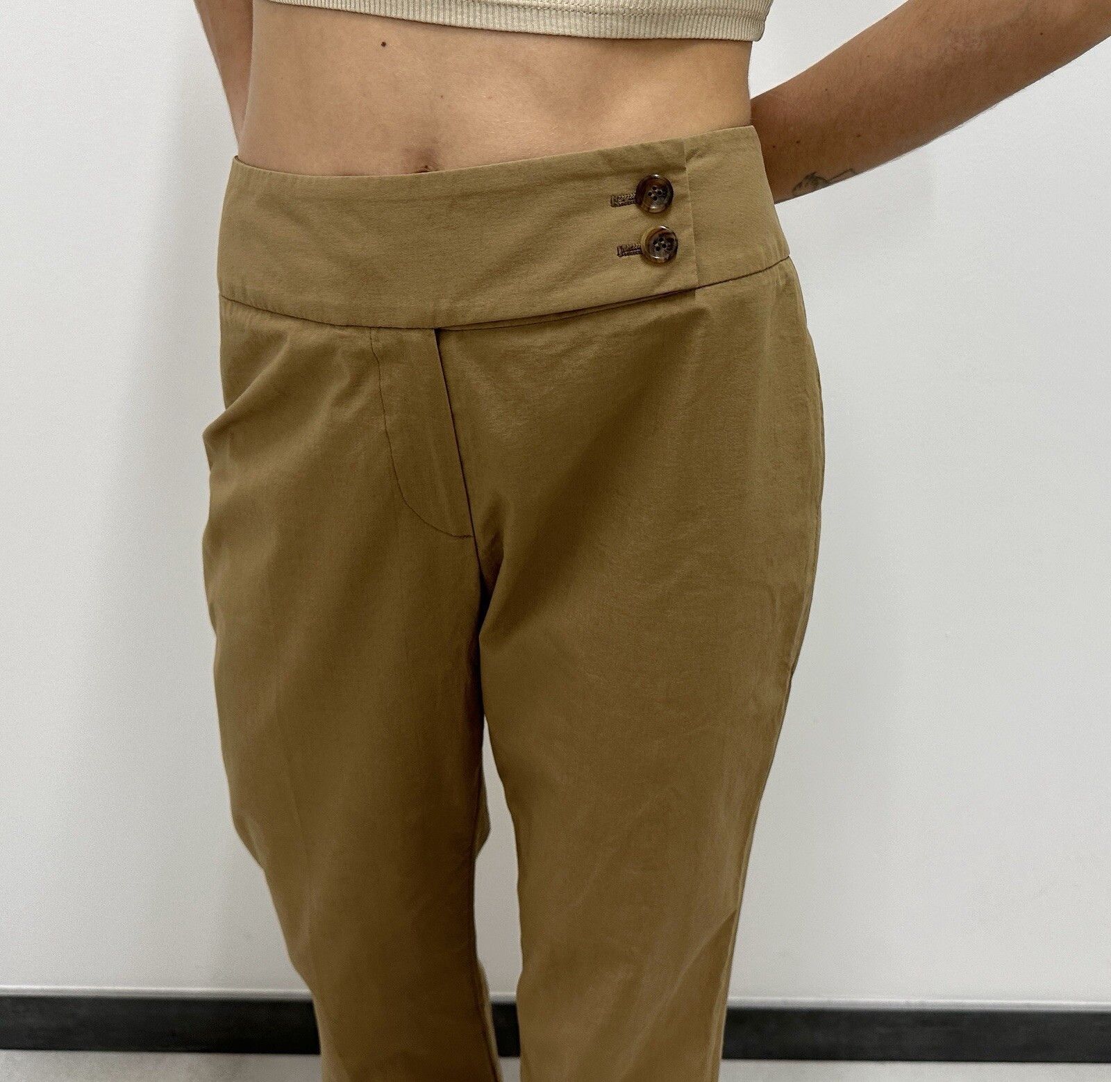 Burberry DDP Burberry London Chino Pants Trousers size Uk-10 US-8 Size 26" / US 2 / IT 38 - 8 Thumbnail