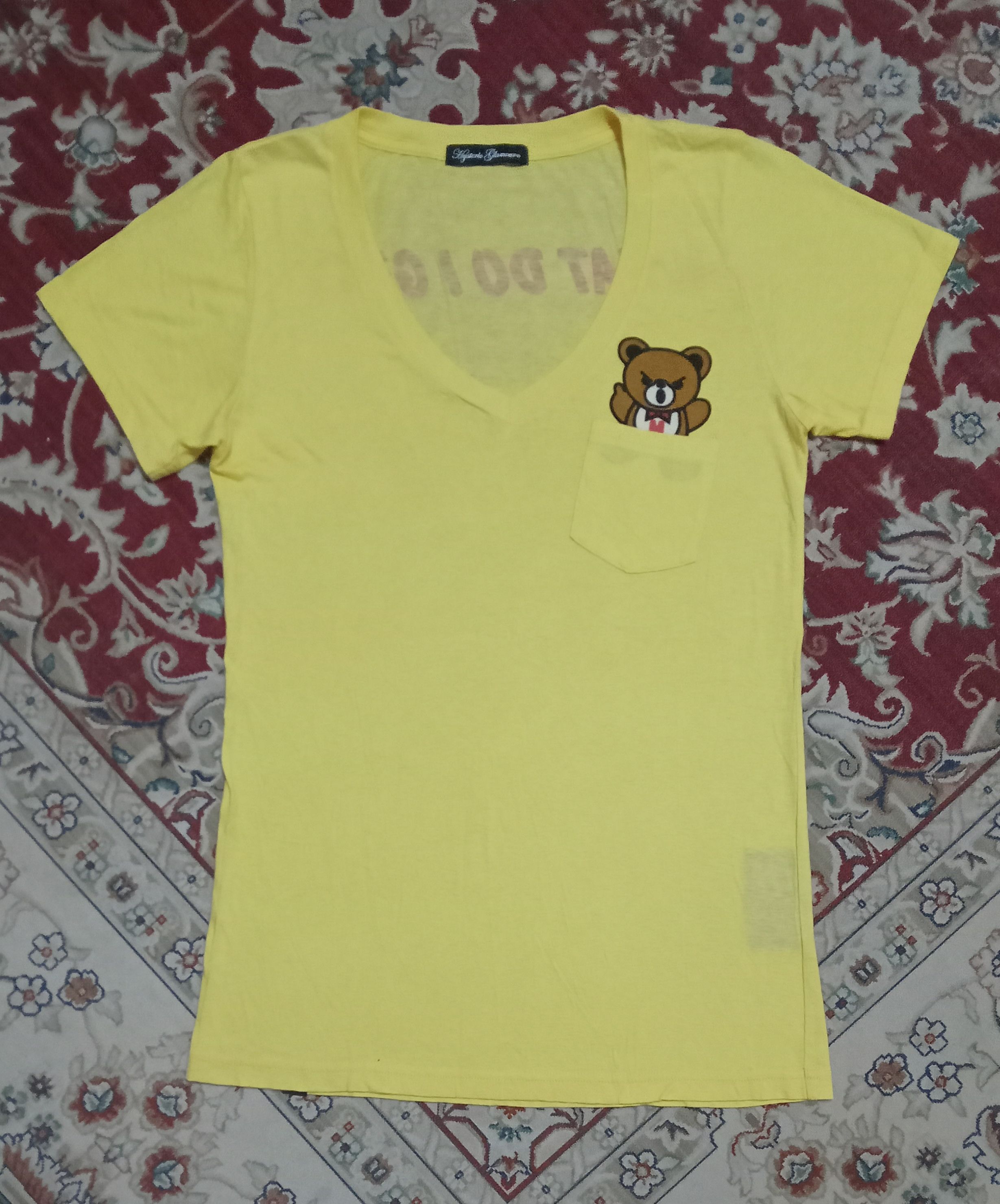 Hysteric Glamour Hysteric Glamour Rare Design T Shirt - Free Size Size ONE SIZE - 1 Thumbnail