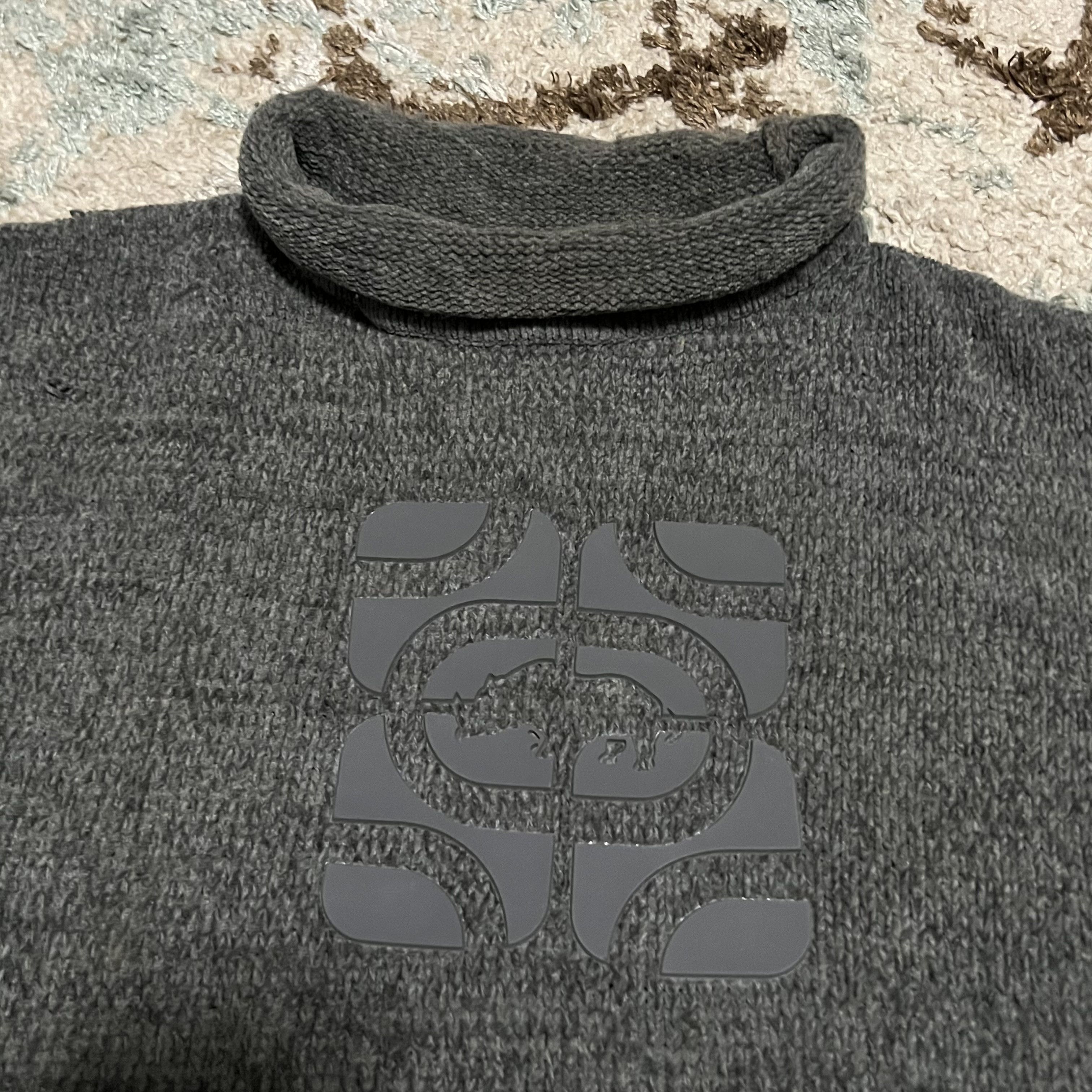 Ecko Unltd. Vintage Ecko Unltd Knit Sweater Size XL Gray Logo Y2K Size US XL / EU 56 / 4 - 3 Thumbnail