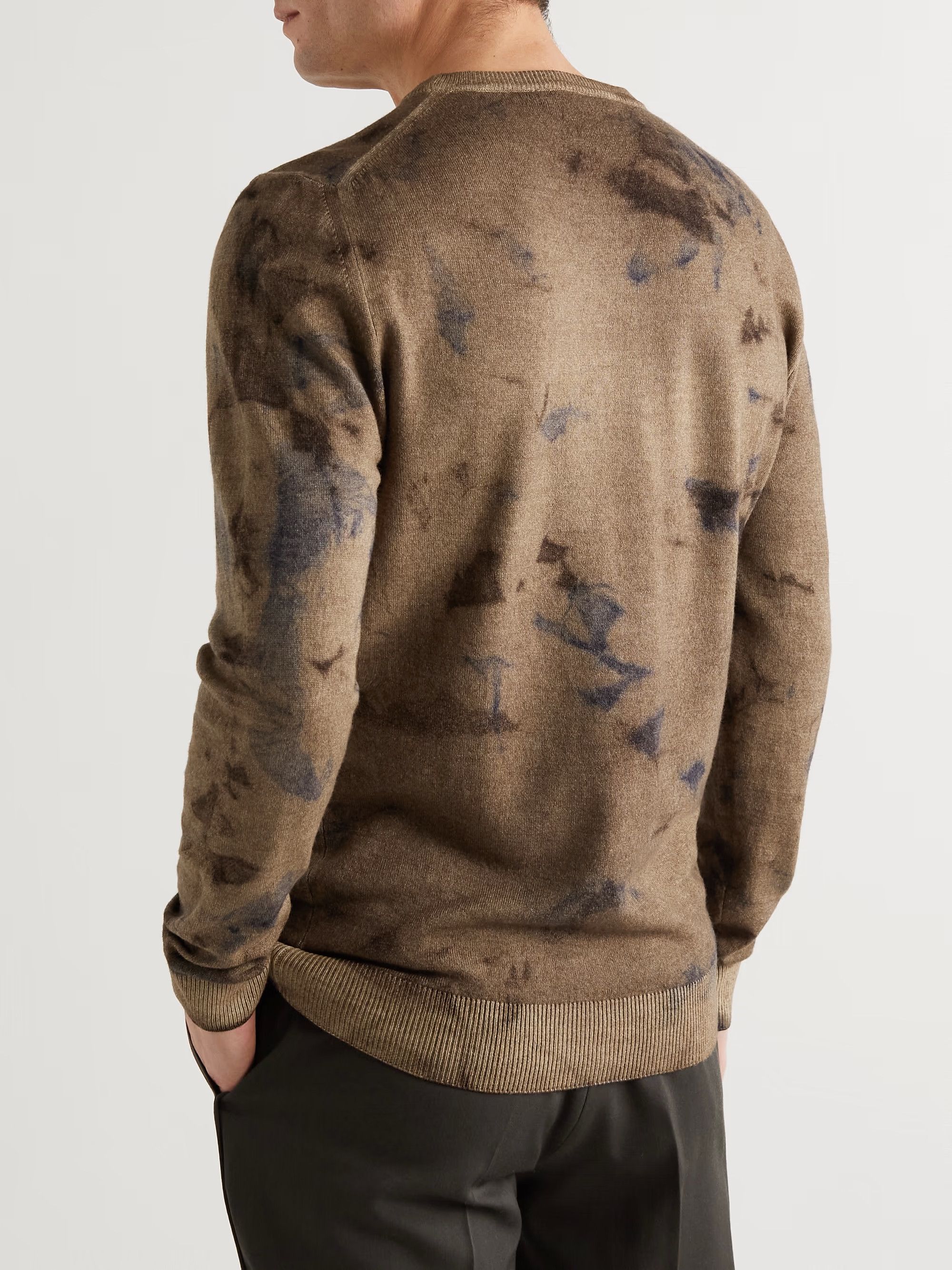 Mr P. Spray-Dyed Merino Wool Sweater Size US S / EU 44-46 / 1 - 3 Thumbnail