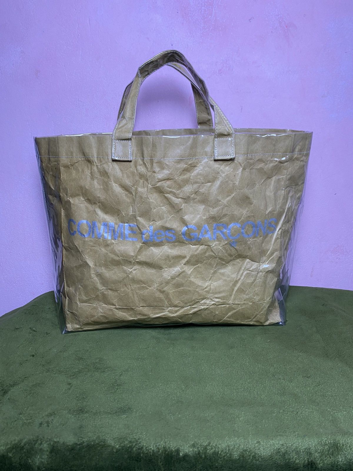 Comme des Garcons Comme Des Garcons PVC Paper Tote bag Size ONE SIZE - 2 Thumbnail