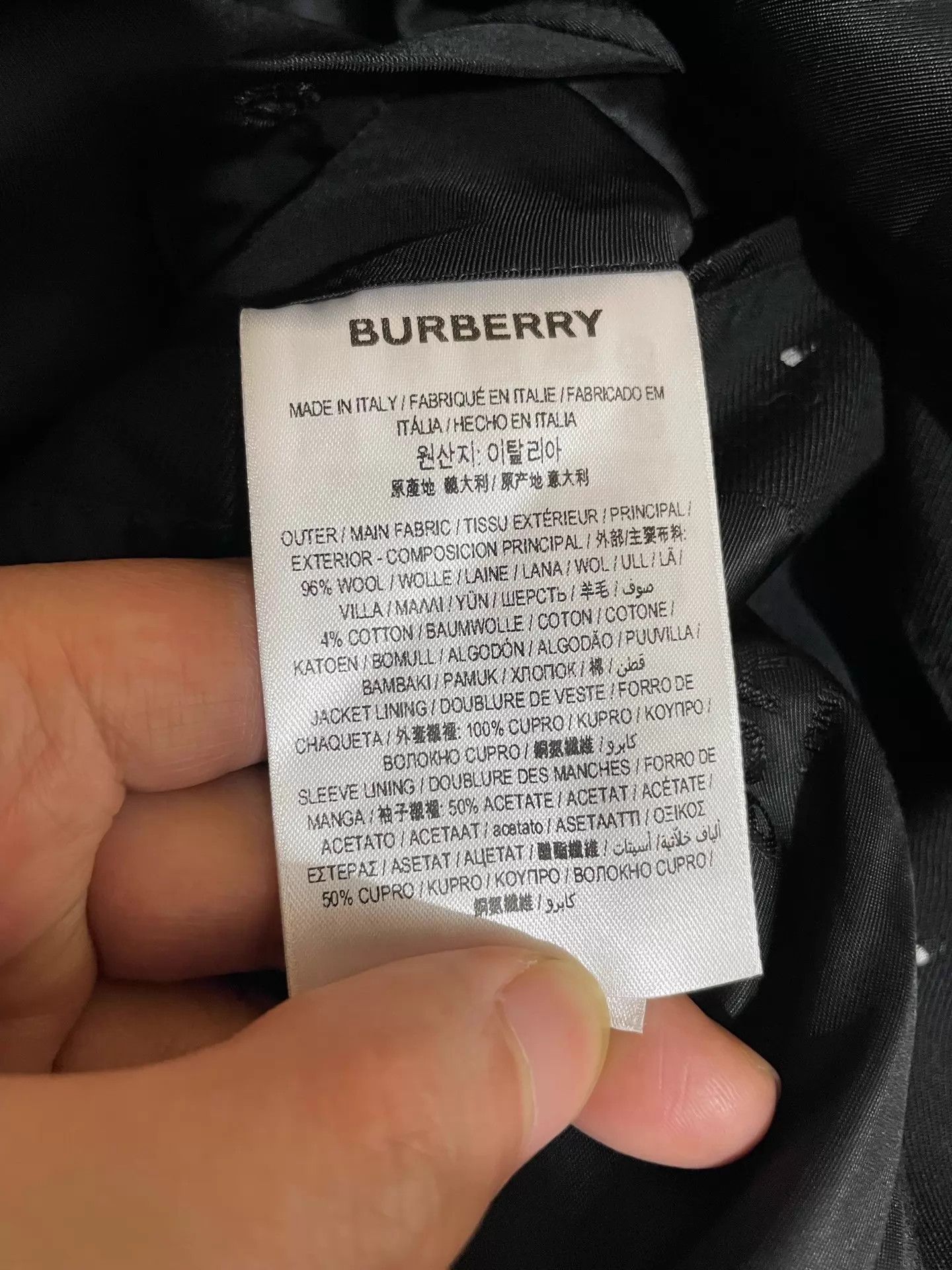 Burberry Burberry 23S All Over Print Single Breasted Casual Jacket L Size US L / EU 52-54 / 3 - 7 Thumbnail