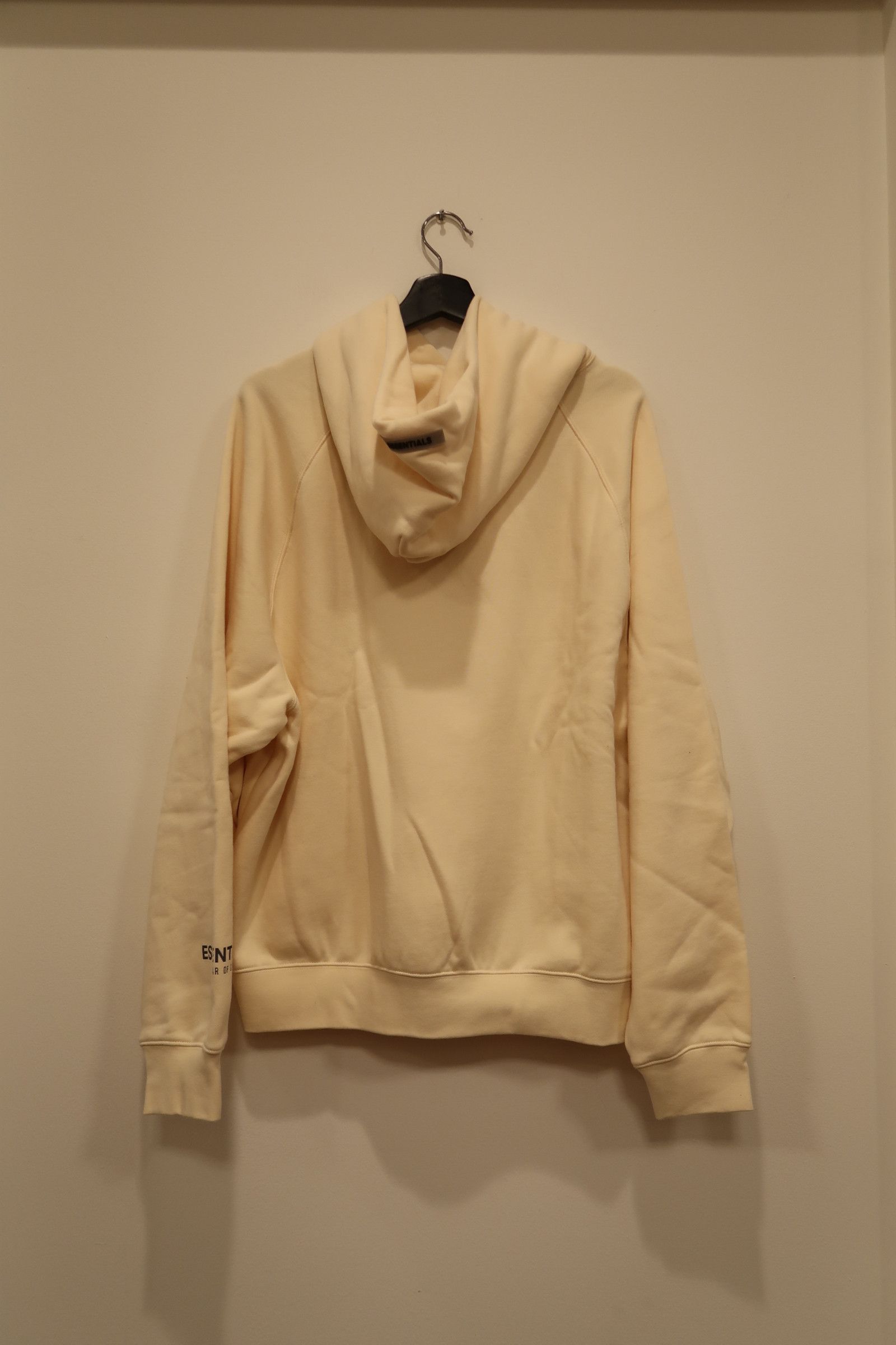 Fear of God Fear of God Essentials Cream and Black Hoodie Size US M / EU 48-50 / 2 - 3 Thumbnail