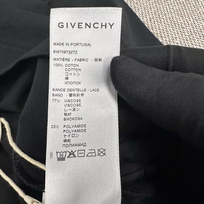 Givenchy Givenchy Lace Trimmed Short Sleeve T-shirt Size US XS / EU 42 / 0 - 4 Thumbnail