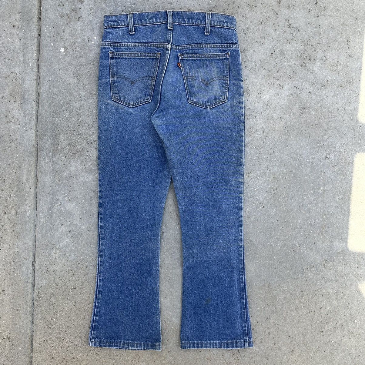 Levi's VTG Levis 646 Boot Cut Bell Bottom Denim Jeans Size US 31 - 2 Thumbnail