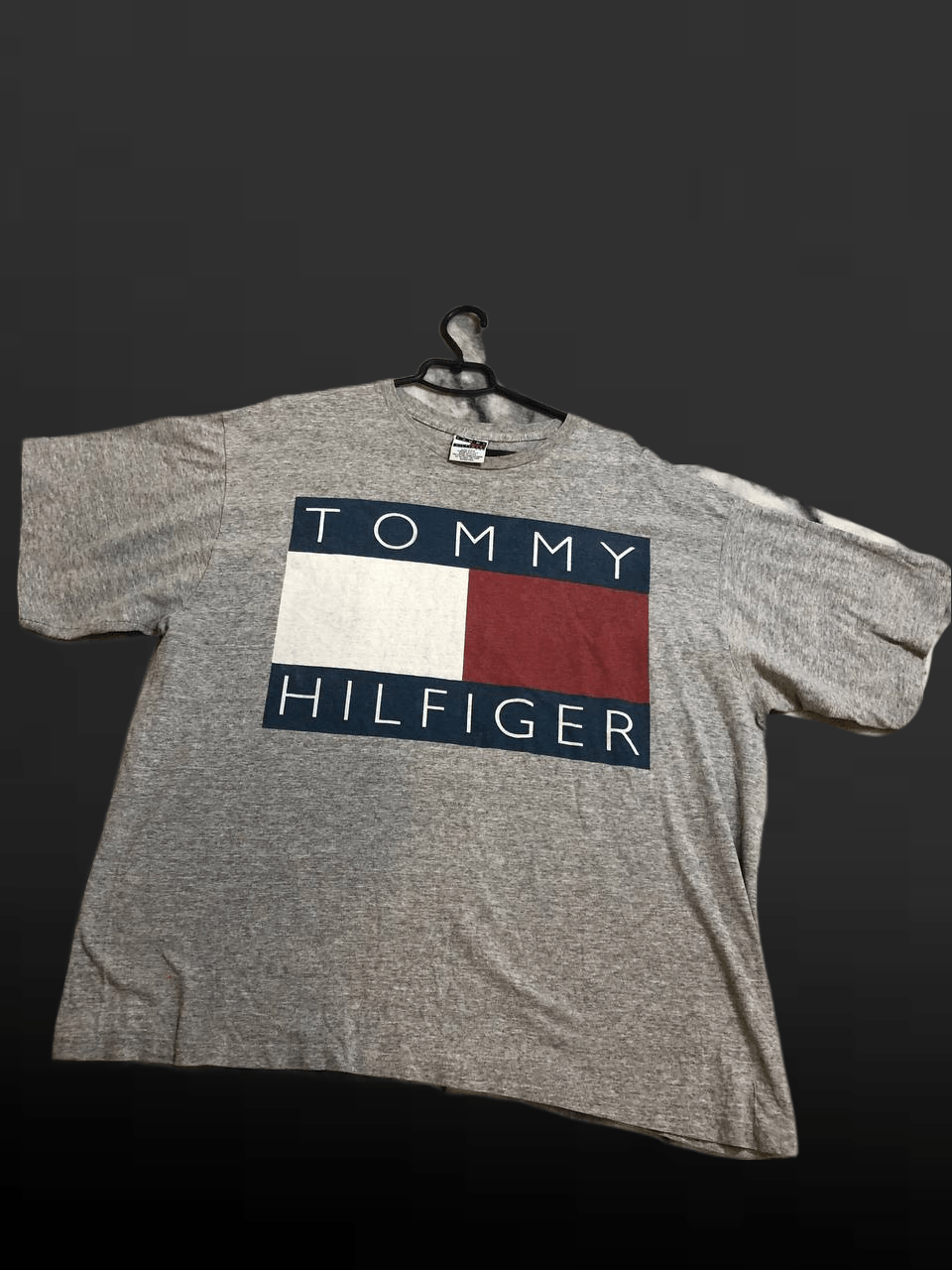 Tommy Hilfiger Tommy Hilfiger Big Flag Logo T-Shirt Size US XL / EU 56 / 4 - 1 Thumbnail