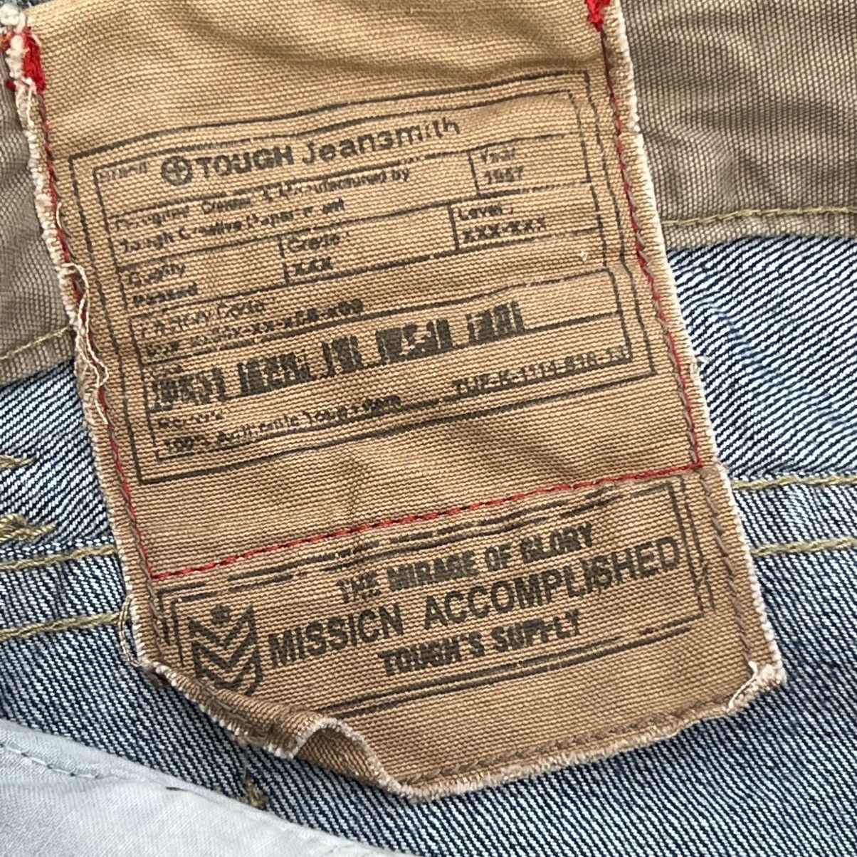 If Six Was Nine “TOUGH JEANSMITH” BOHAM MILITARY STYLE DISTRESSED JEANS Size US 36 / EU 52 - 9 Thumbnail