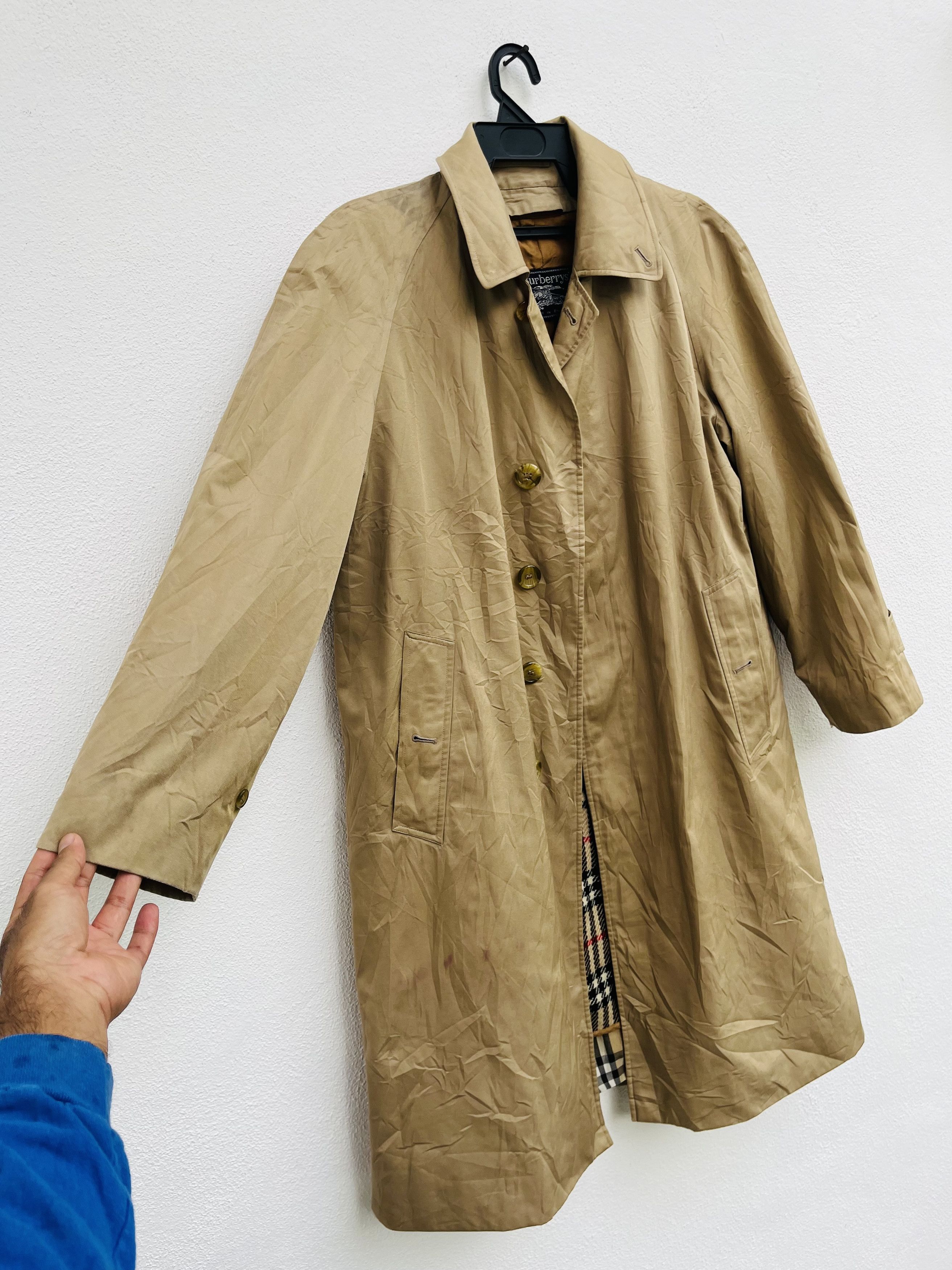 Burberry × Designer × Vintage Vintage Burberry Made In England Designer Style Size US M / EU 48-50 / 2 - 4 Thumbnail