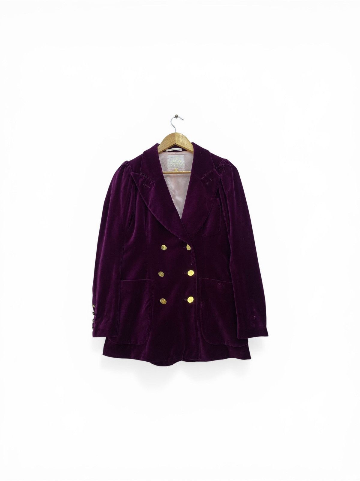 Vivienne Westwood 🔥Vintage Vivienne Westwood Velvet Double Breasted Jacket Size M / US 6-8 / IT 42-44 - 1 Thumbnail