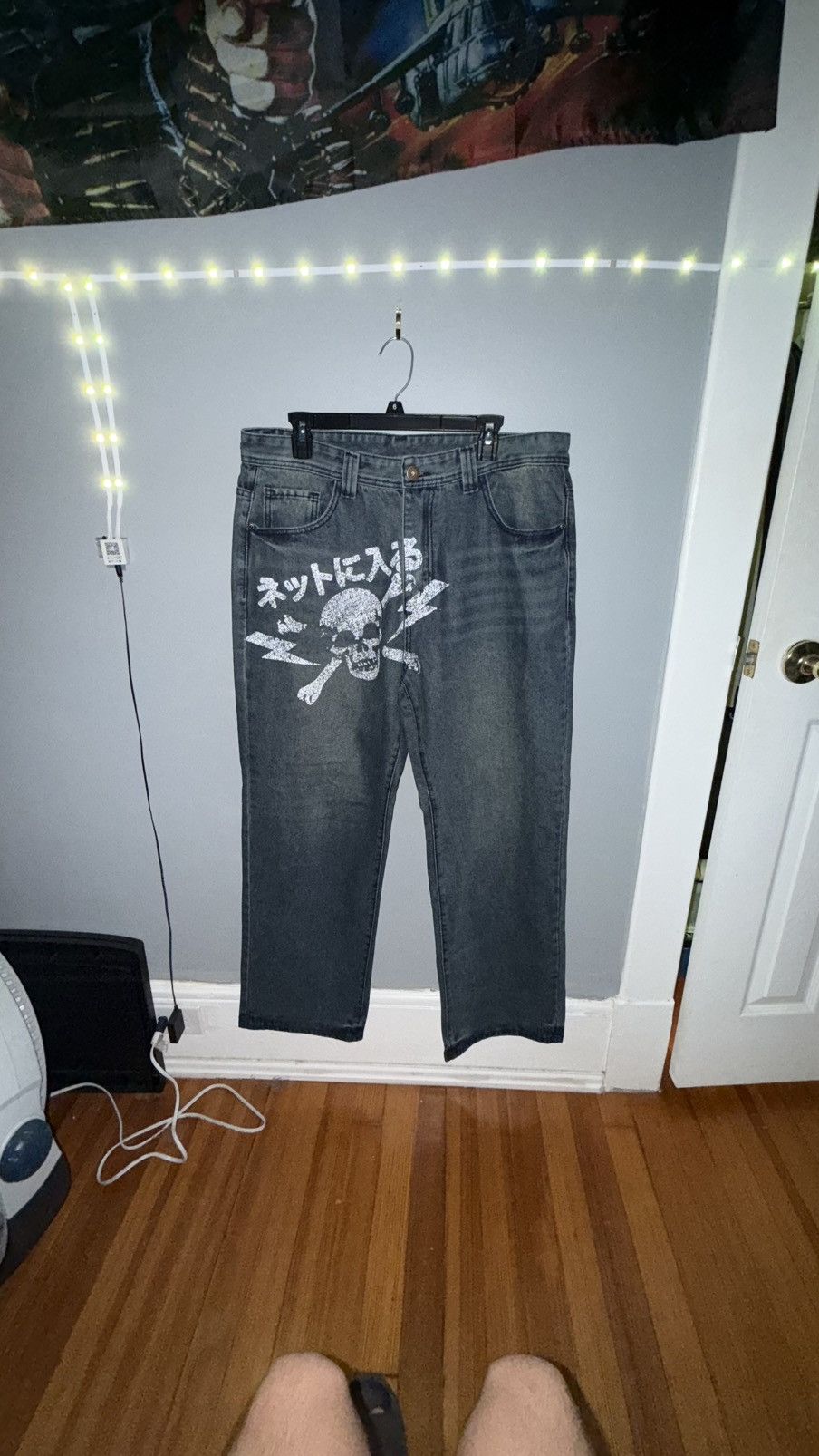 Other Enternet Skull Denim Size US 34 / EU 50 - 1 Thumbnail