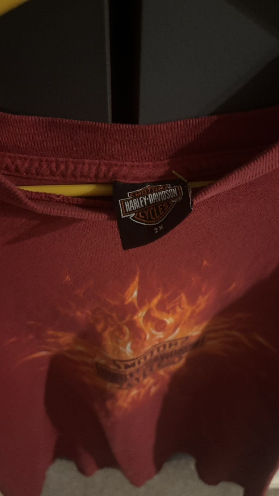 Harley Davidson flame harley davidson shirt Size US XXL / EU 58 / 5 - 2 Thumbnail