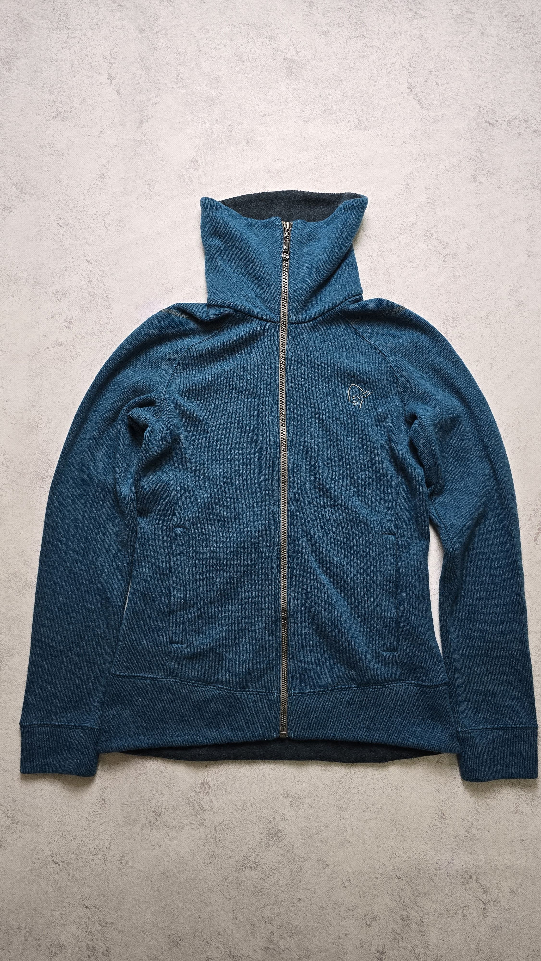 Norrona Norrona Women's Wool Jacket Pullover Ice Blue Size S / US 4 / IT 40 - 1 Thumbnail