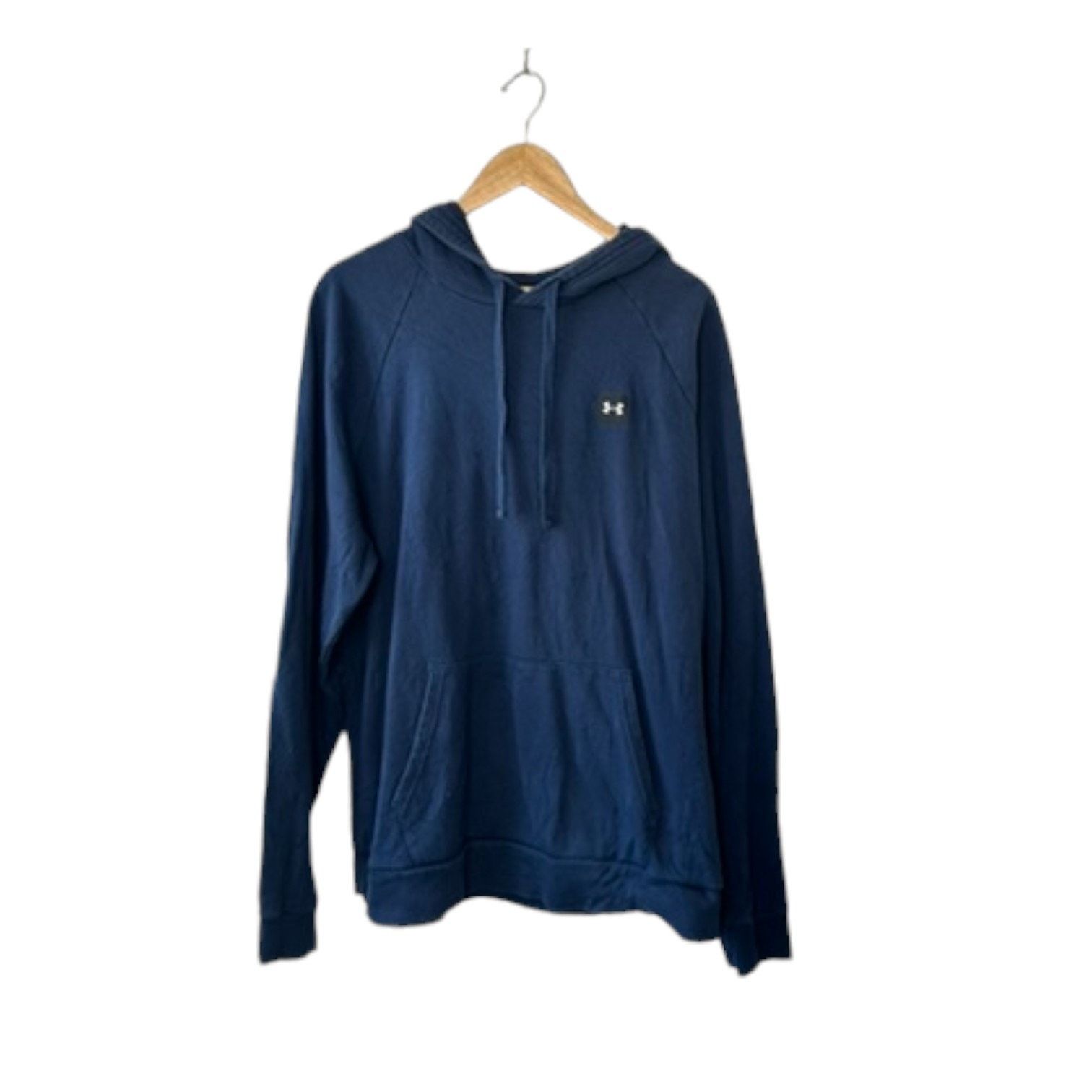 Under Armour Under Armour Loose Fit Blue Hoodie Sweatshirt Men's XL Size US XL / EU 56 / 4 - 1 Thumbnail