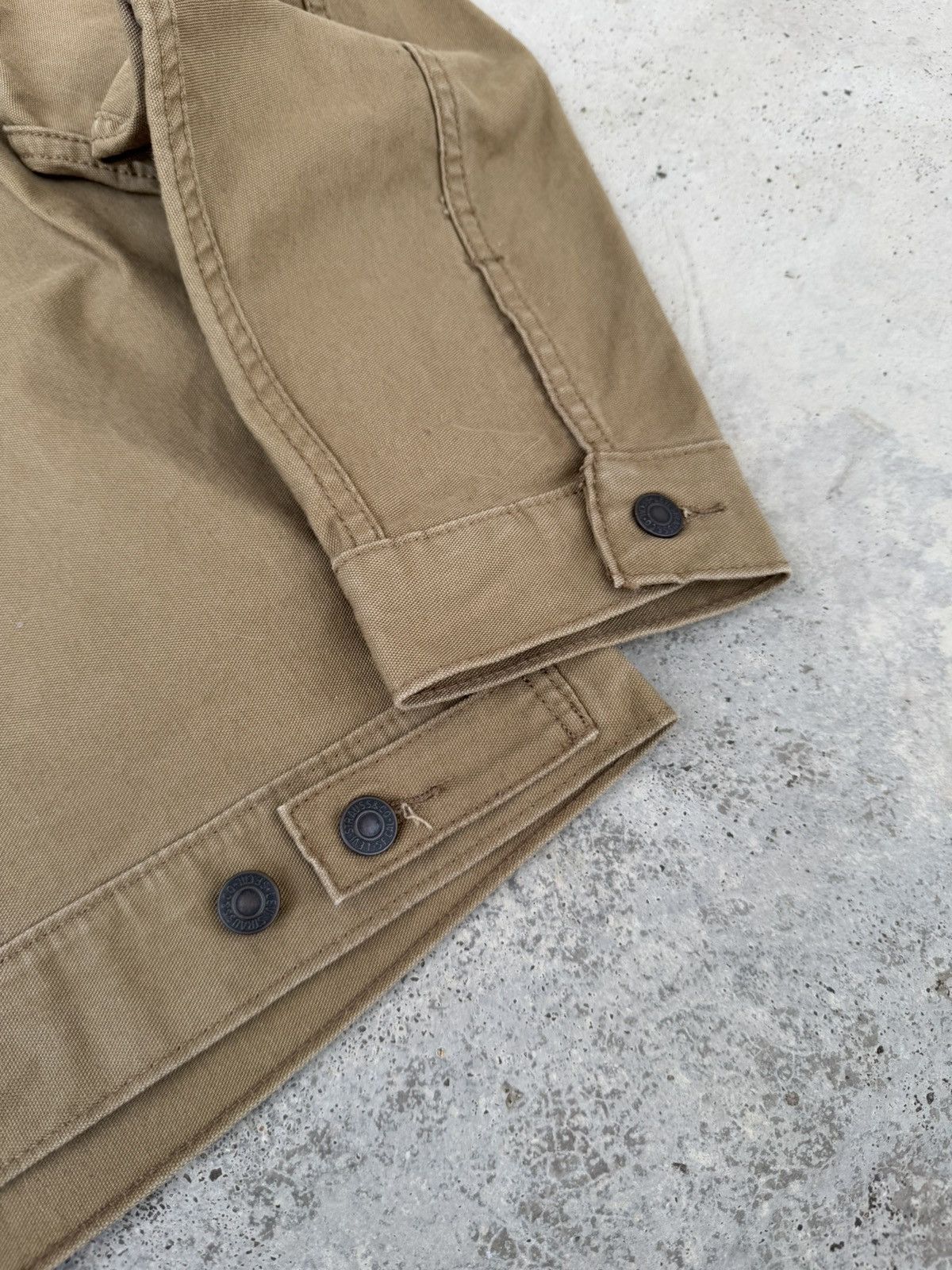 Levi's Vintage Sun Faded Levis Corduroy Collar Jacket Size US M / EU 48-50 / 2 - 5 Thumbnail