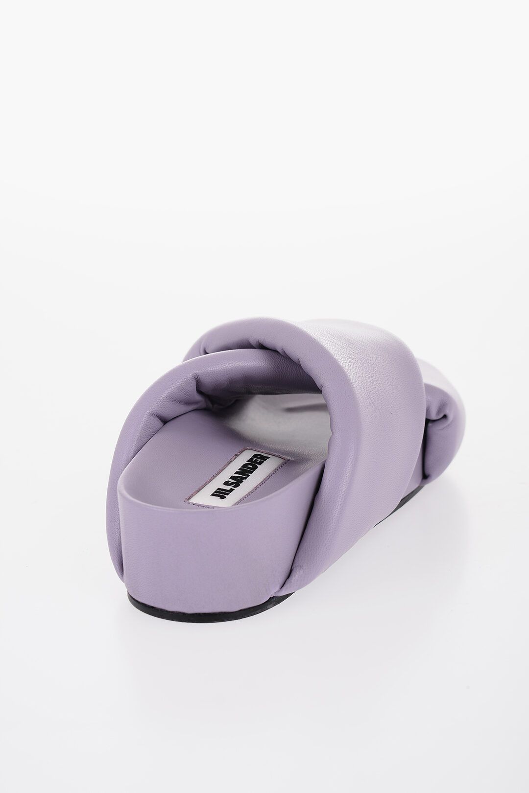 Jil Sander og1mm1225 Criss Cross Designed Leather Sandals in Purple Size US 5 / IT 35 - 3 Thumbnail
