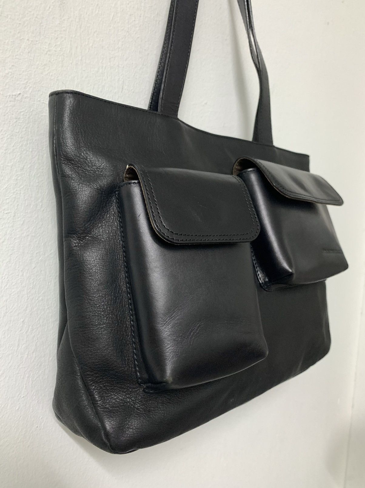 Japanese Brand Osema maeda black leather shoulder bag Size ONE SIZE - 7 Thumbnail