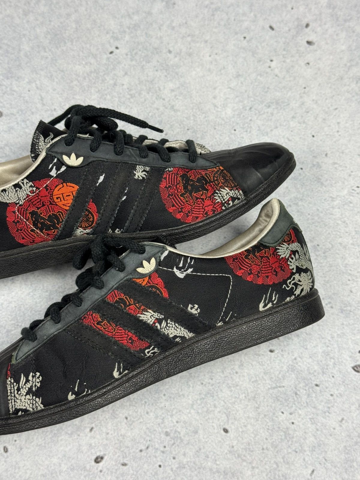 Adidas Vintage Adidas Japanese Style Superstar Sleek Sneakers Y2K Size US 7 / IT 37 - 2 Thumbnail