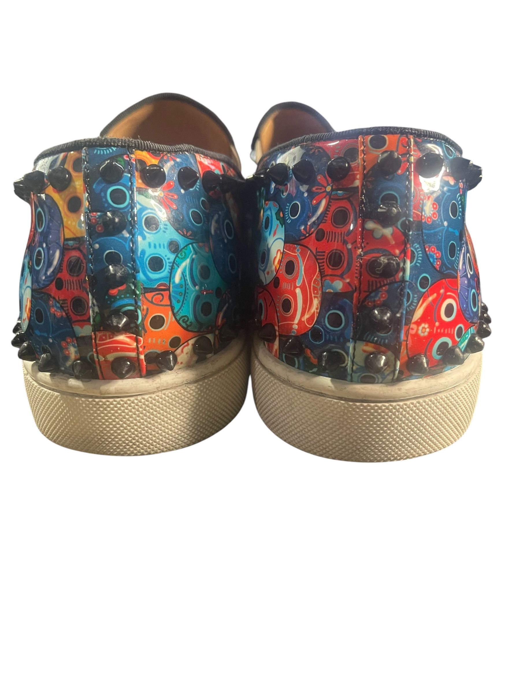 Christian Louboutin Christian Louboutin Roller Boat Skull Spikes Slip-On SZ 44 Size US 10.5 / EU 43-44 - 17 Thumbnail