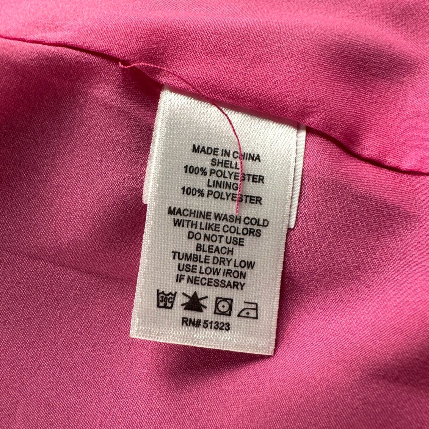 Vintage 1.STATE Blazer Womens 0 Regular Single Button Pink Notched Lapel Tailored Solid Modern Business Jacket Size XS / US 0-2 / IT 36-38 - 4 Thumbnail