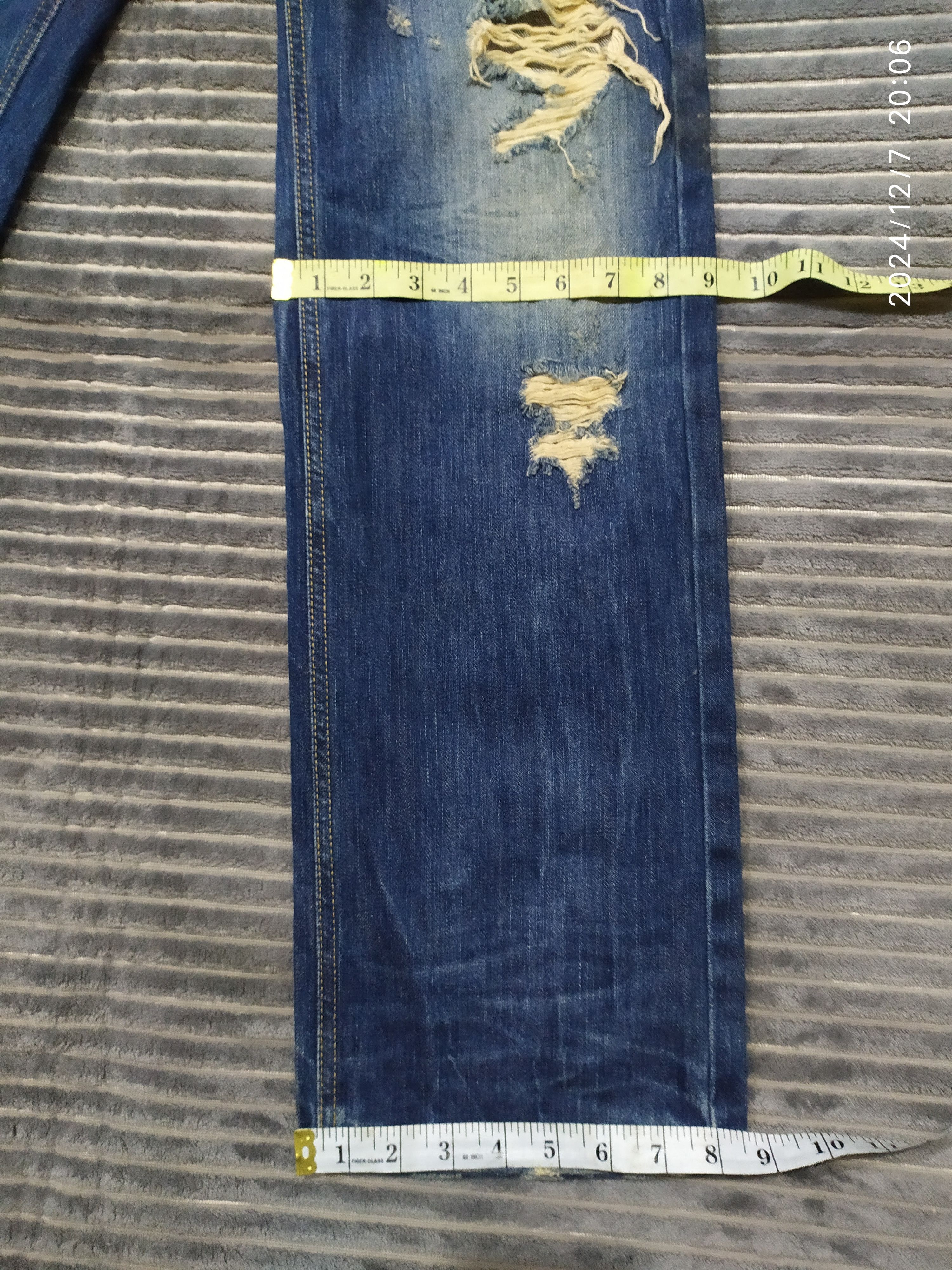Japanese Brand × Vintage JAPANESE BRAND ICHIMARU DISTRESSED JEANS Size US 29 - 12 Thumbnail