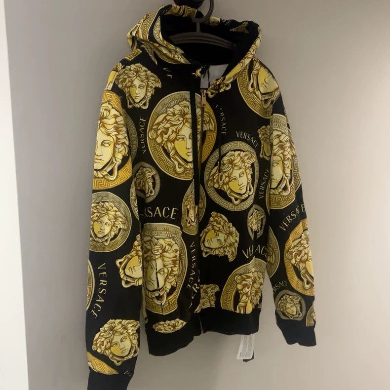 Versace Versace Thin zippered hooded jacket Size US XS / EU 42 / 0 - 1 Thumbnail