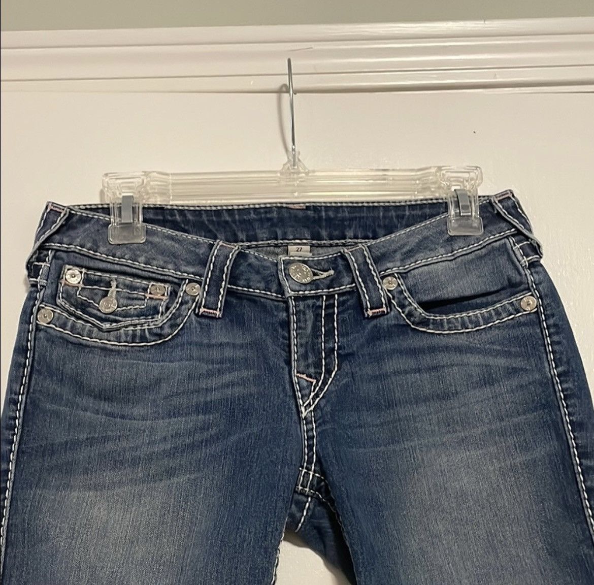 True Religion True Religion Blue Jean Shorts Size 27" / US 4 / IT 40 - 3 Thumbnail