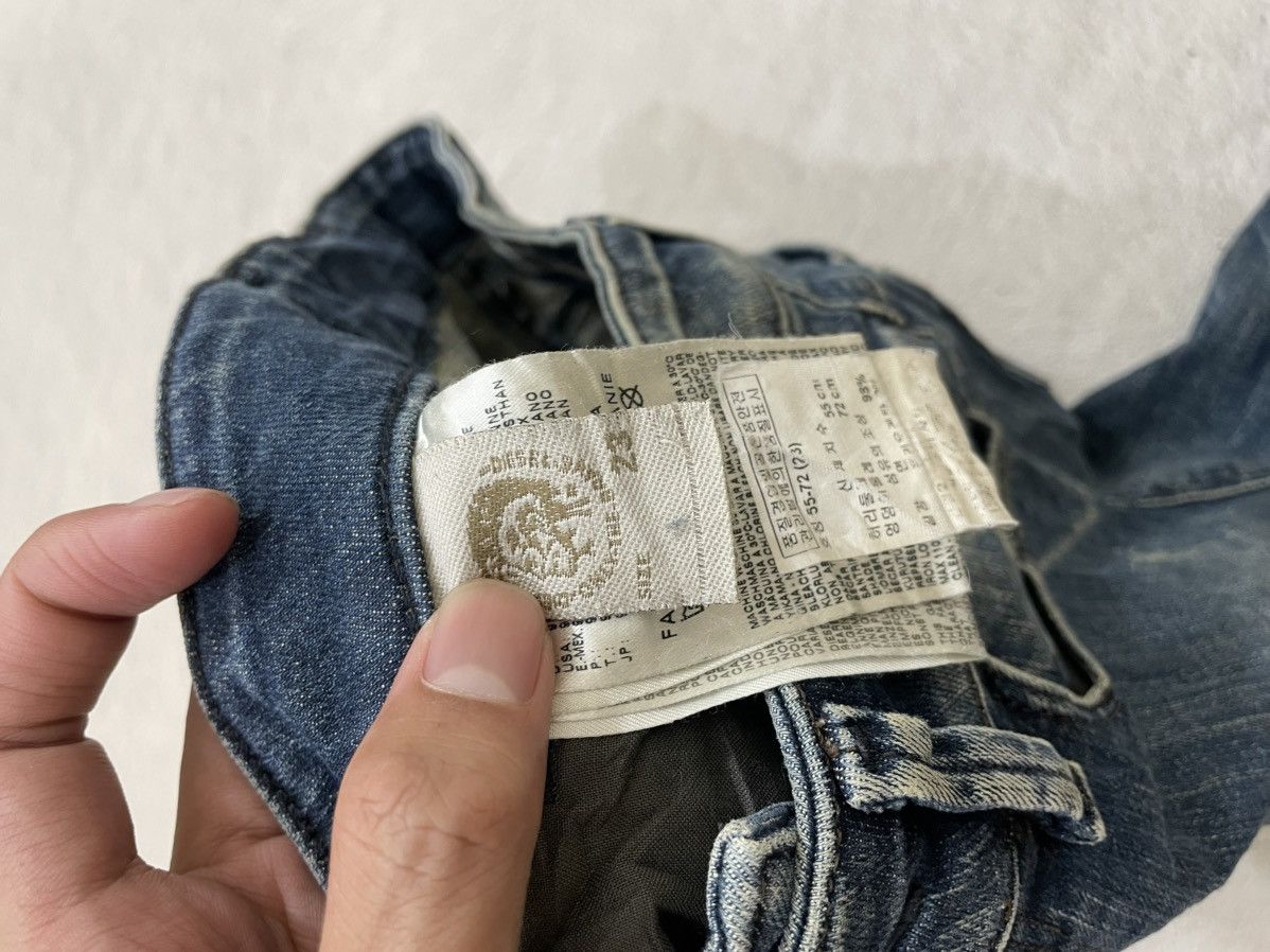 Diesel 2000s Diesel Lowette Denim Mudwash Ripped Jeans Y2K Hysteric Size 25" / US 0 / IT 36 - 7 Thumbnail