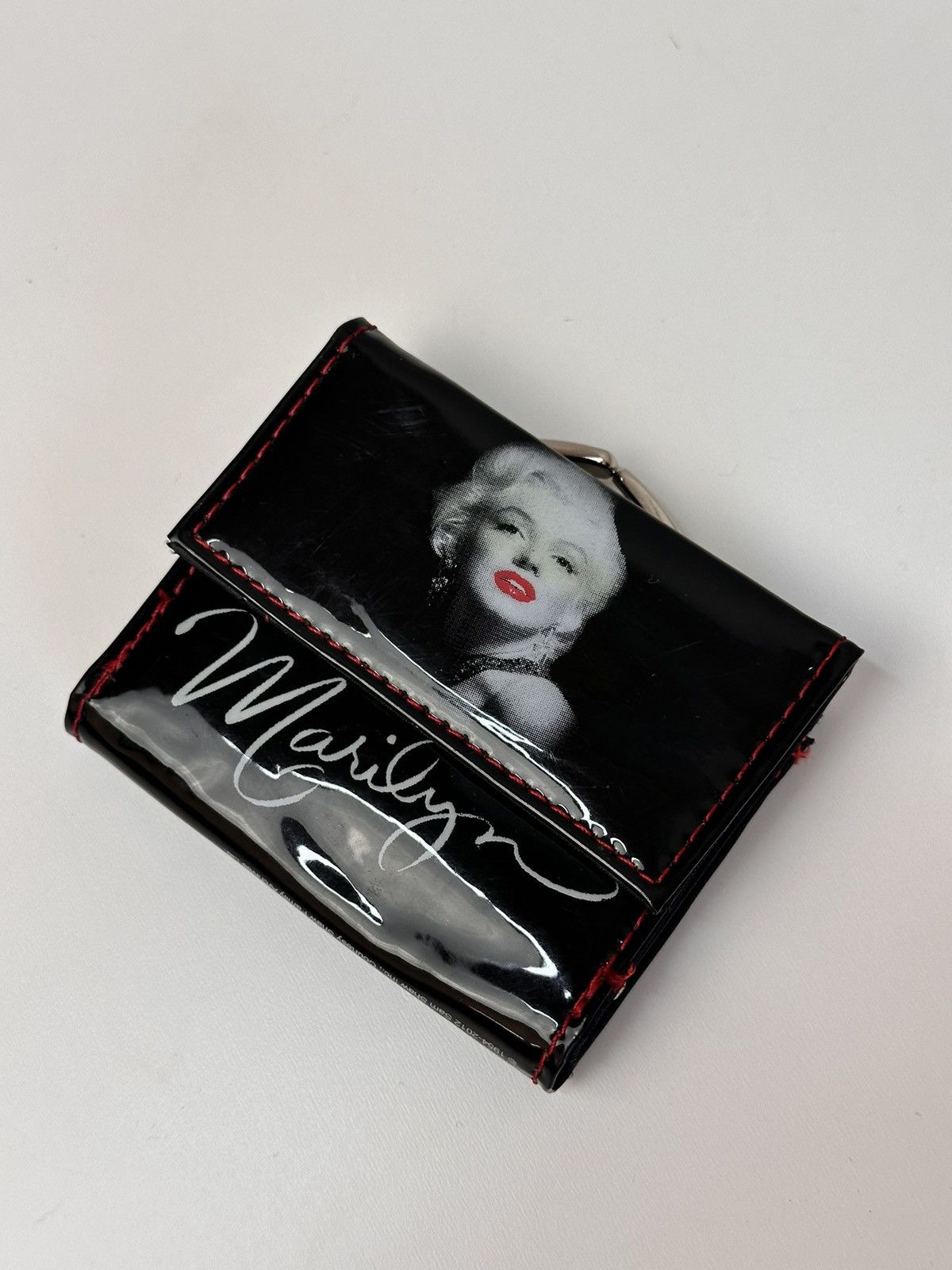 Other Black Marilyn Monroe glossy wallet retro art pop Y2K Size ONE SIZE - 7 Thumbnail