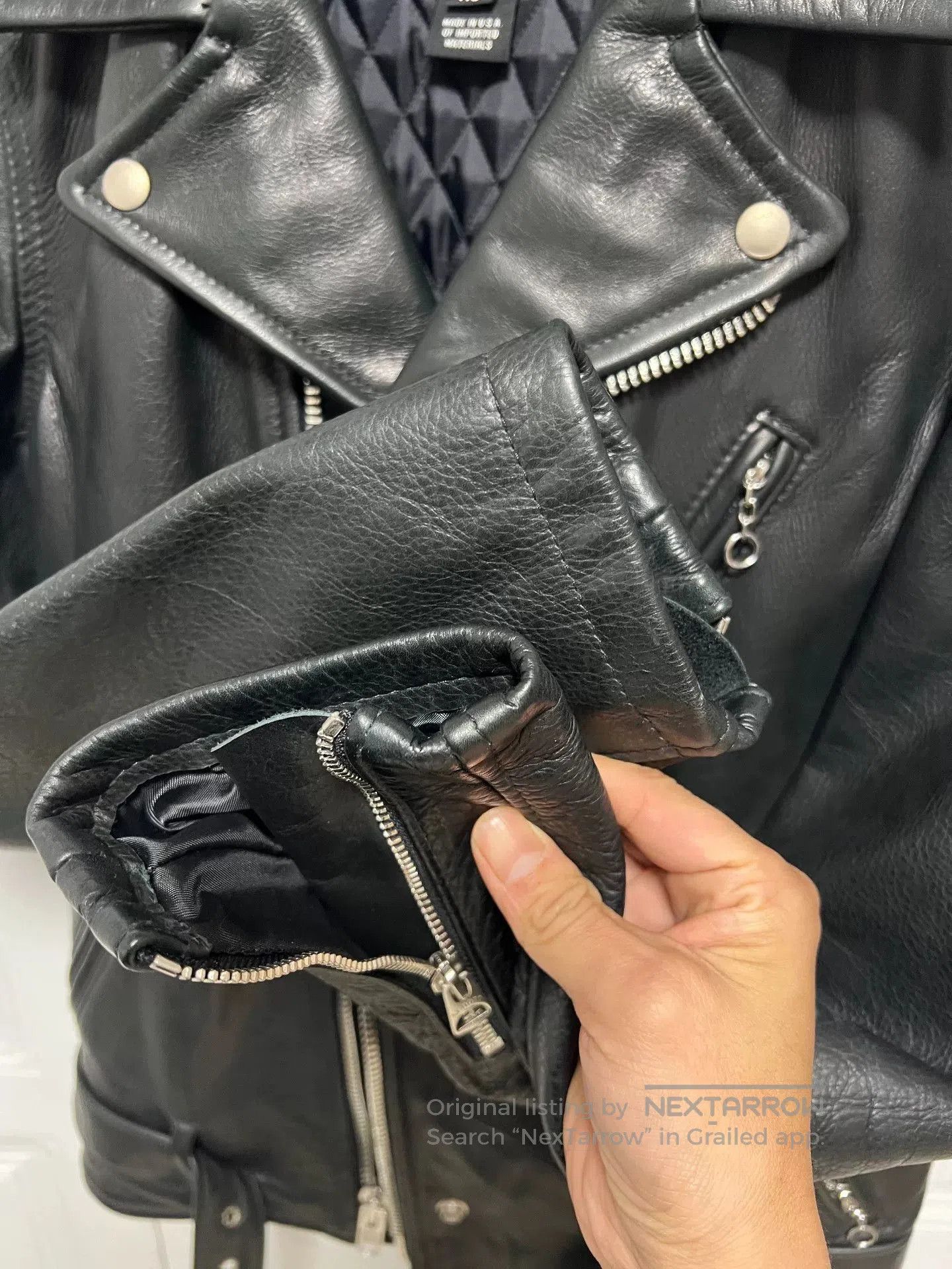 Schott Schott NYC 1950 Limited Leather Jacket. Size US XS / EU 42 / 0 - 7 Thumbnail