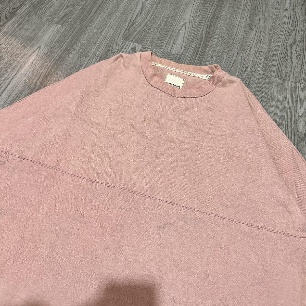 Number (N)ine Number (N)ine Spellout Tshirt Size US XL / EU 56 / 4 - 6 Thumbnail