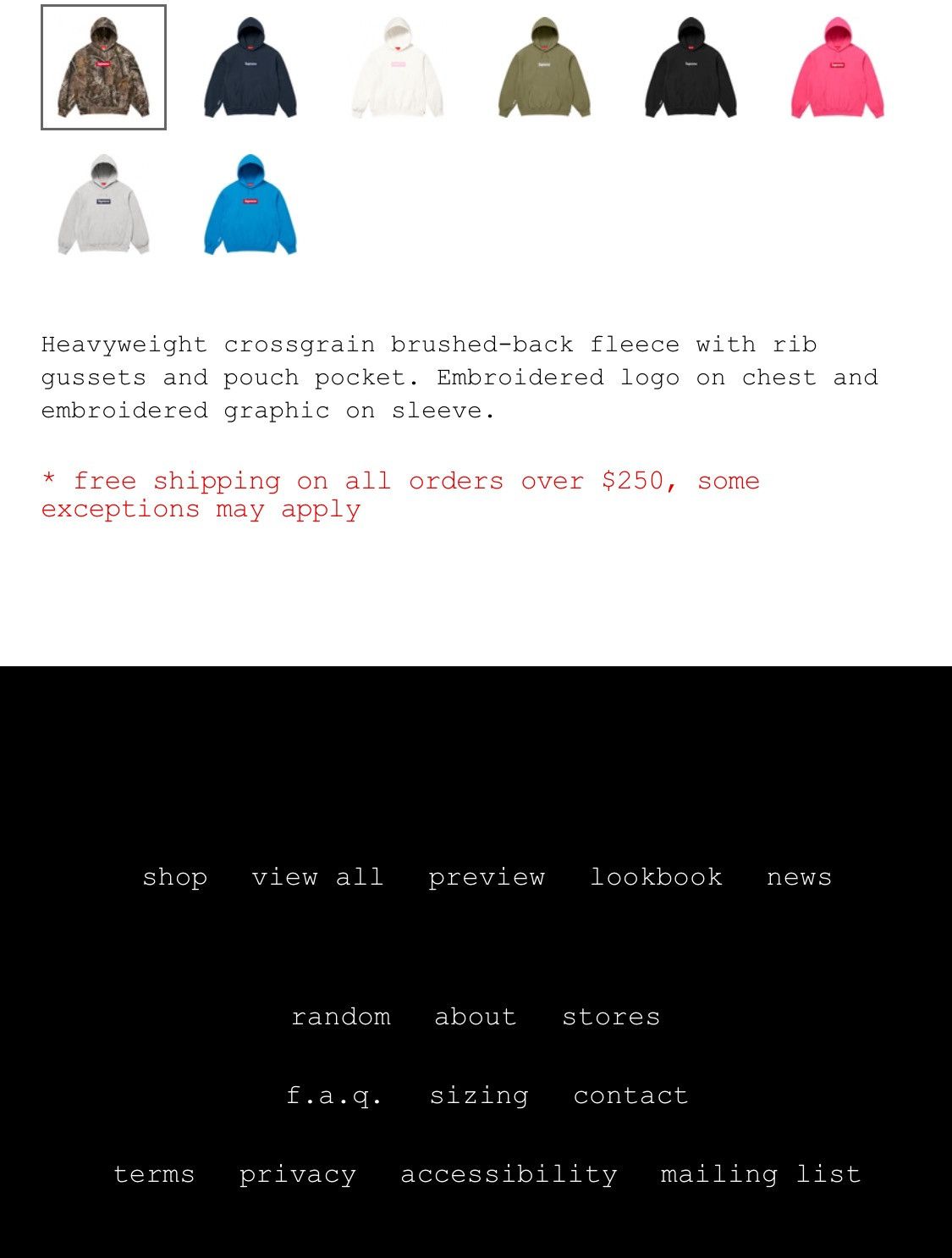 Supreme Supreme FW25 Box Logo Realtree AP Camo M (On-Hand) Size US M / EU 48-50 / 2 - 8 Thumbnail