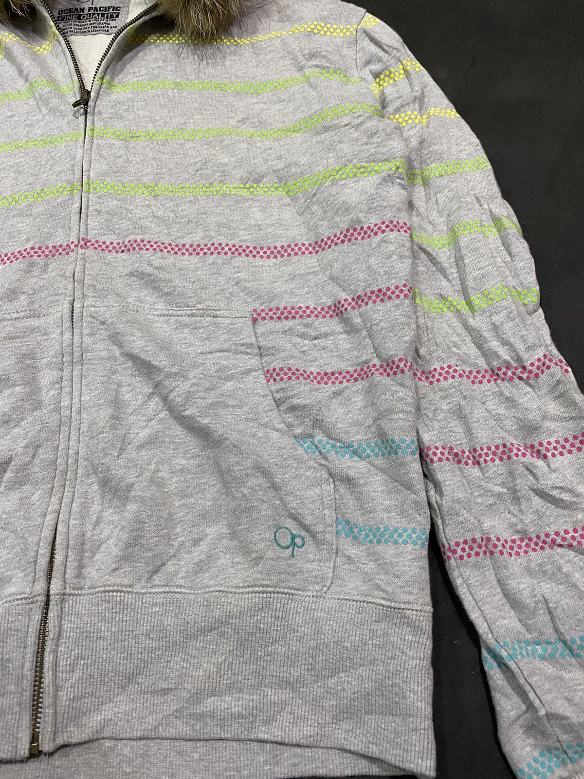 14th Addiction 💸BINDINGOFFER💸OPacific Striped Furhoodie Lgb Ifsixwasnine Size US L / EU 52-54 / 3 - 3 Thumbnail
