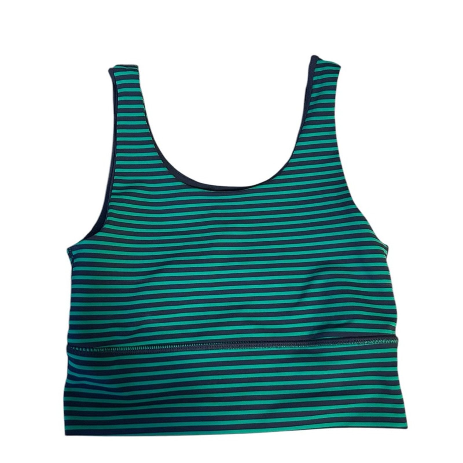Other DYI Striped Open Back Sports Bra Size ONE SIZE - 1 Thumbnail