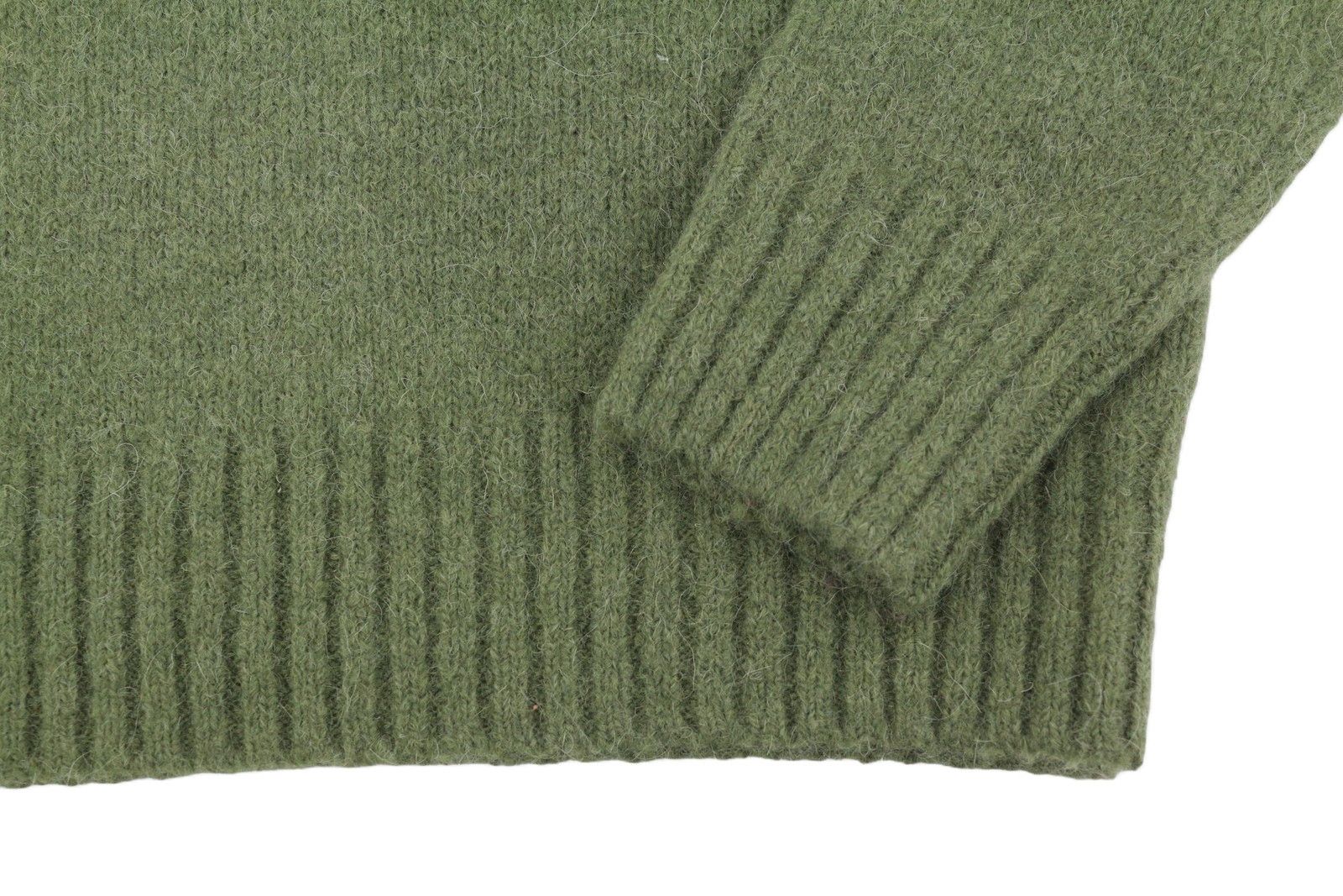 Ralph Lauren OLIVE M Wool Alpaca Blend Pullover Jumper 86922 Size US M / EU 48-50 / 2 - 6 Thumbnail